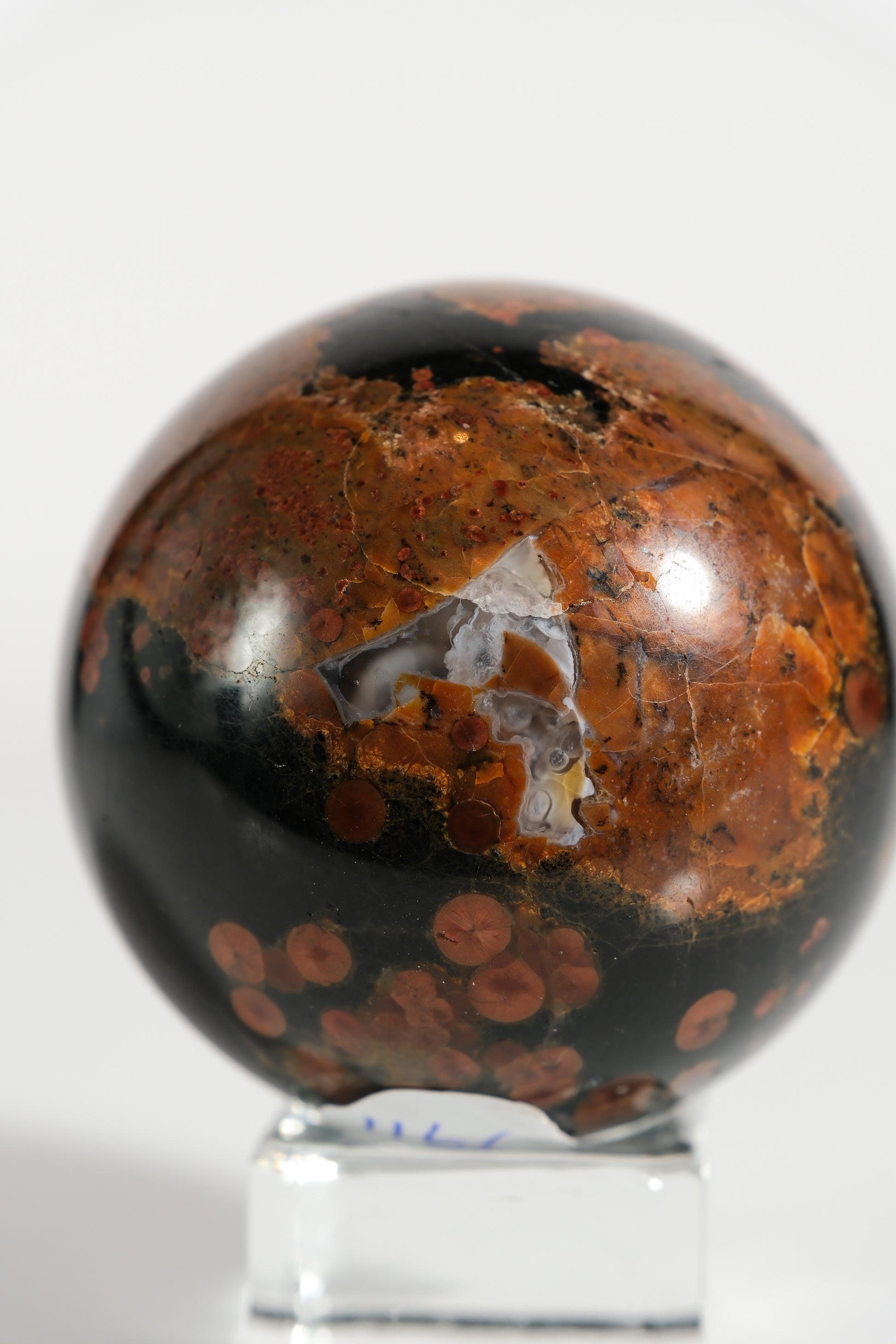 Peanut Obsidian Sphere