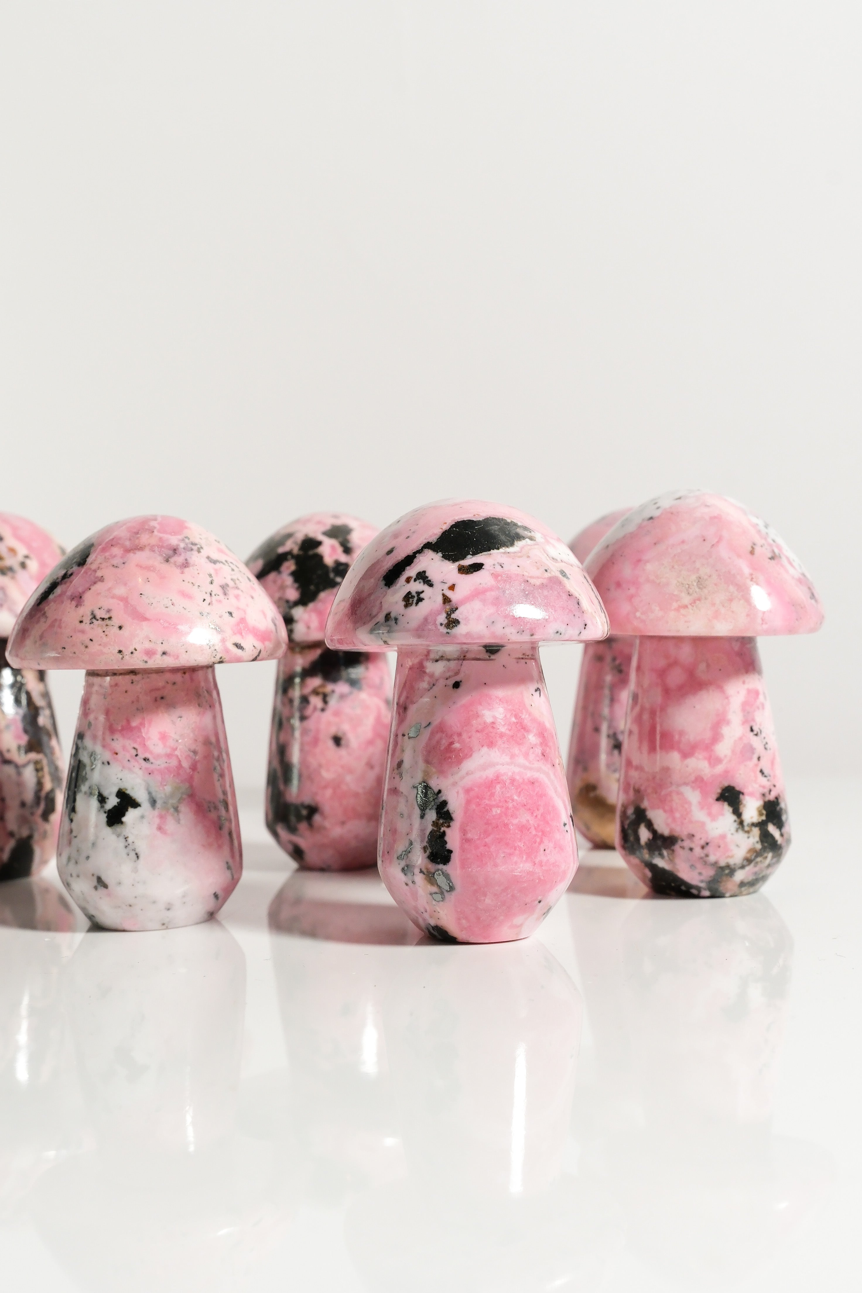 Rhodonite Mushroom
