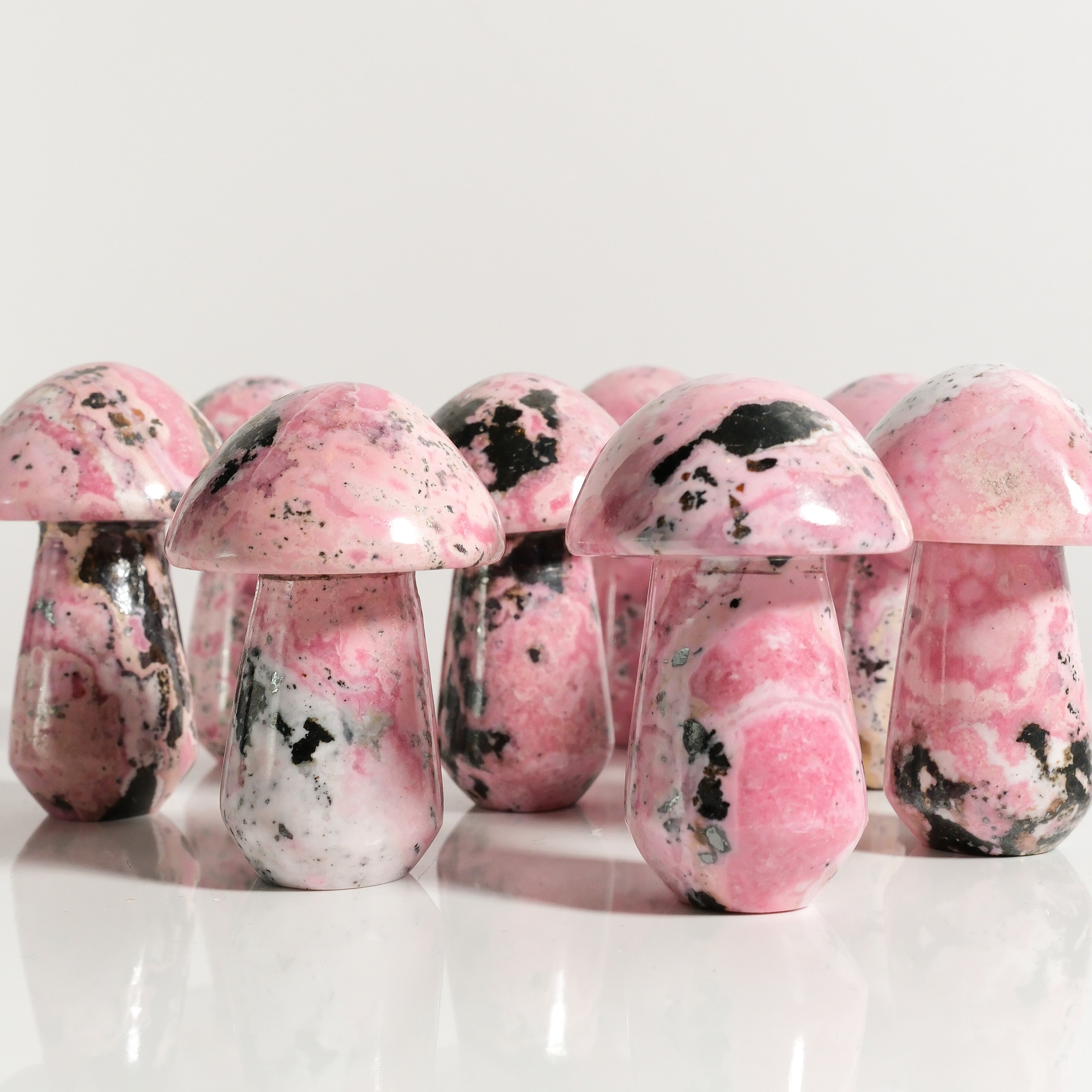 Rhodonite Mushroom