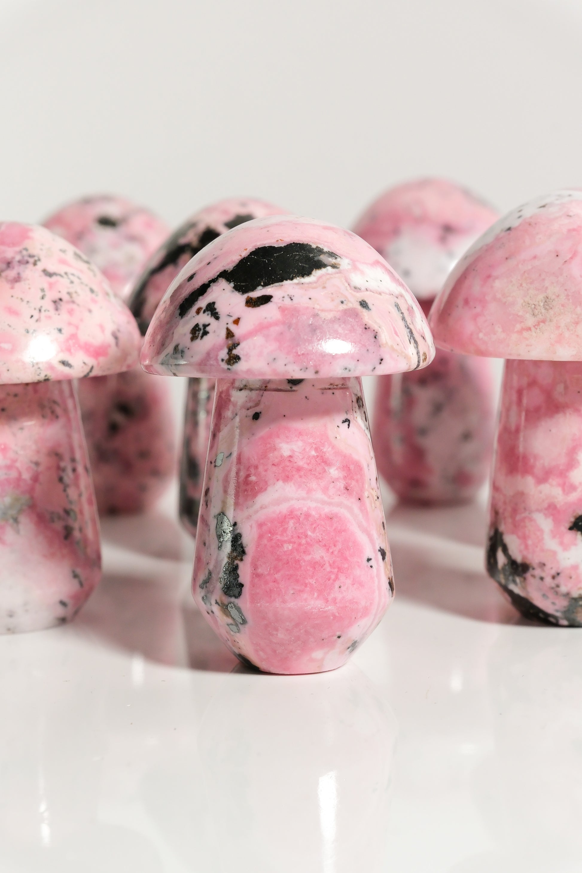 Rhodonite Mushroom