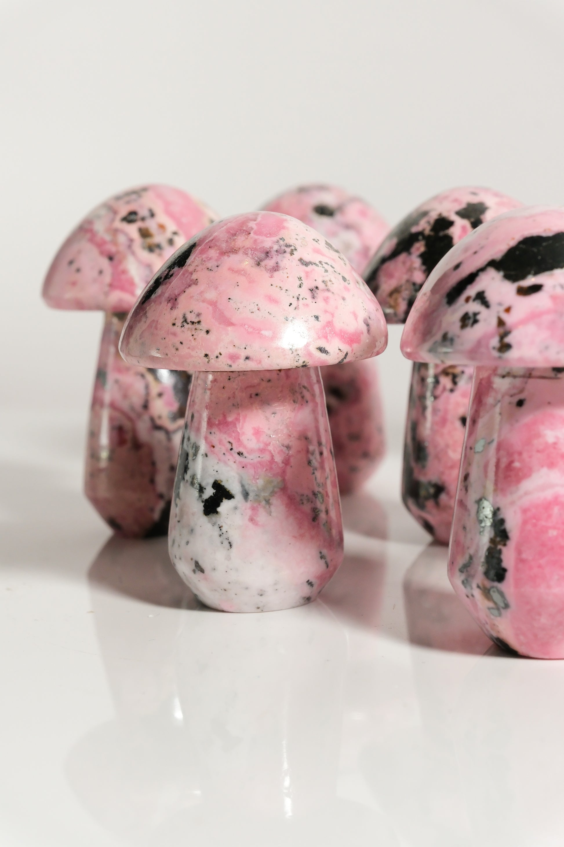 Rhodonite Mushroom