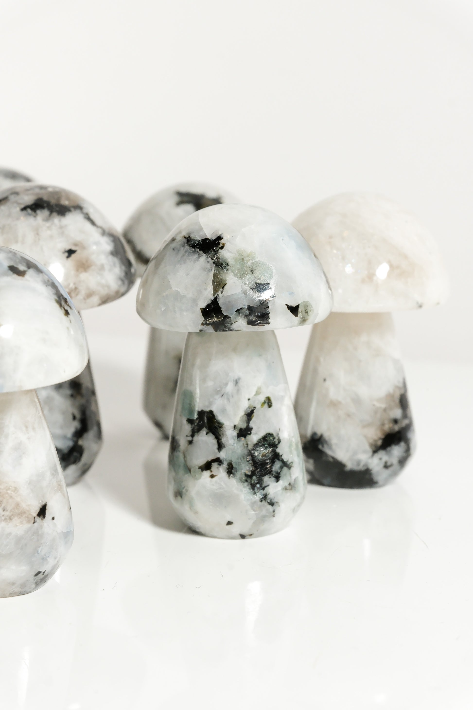 Rainbow Moonstone Mushroom