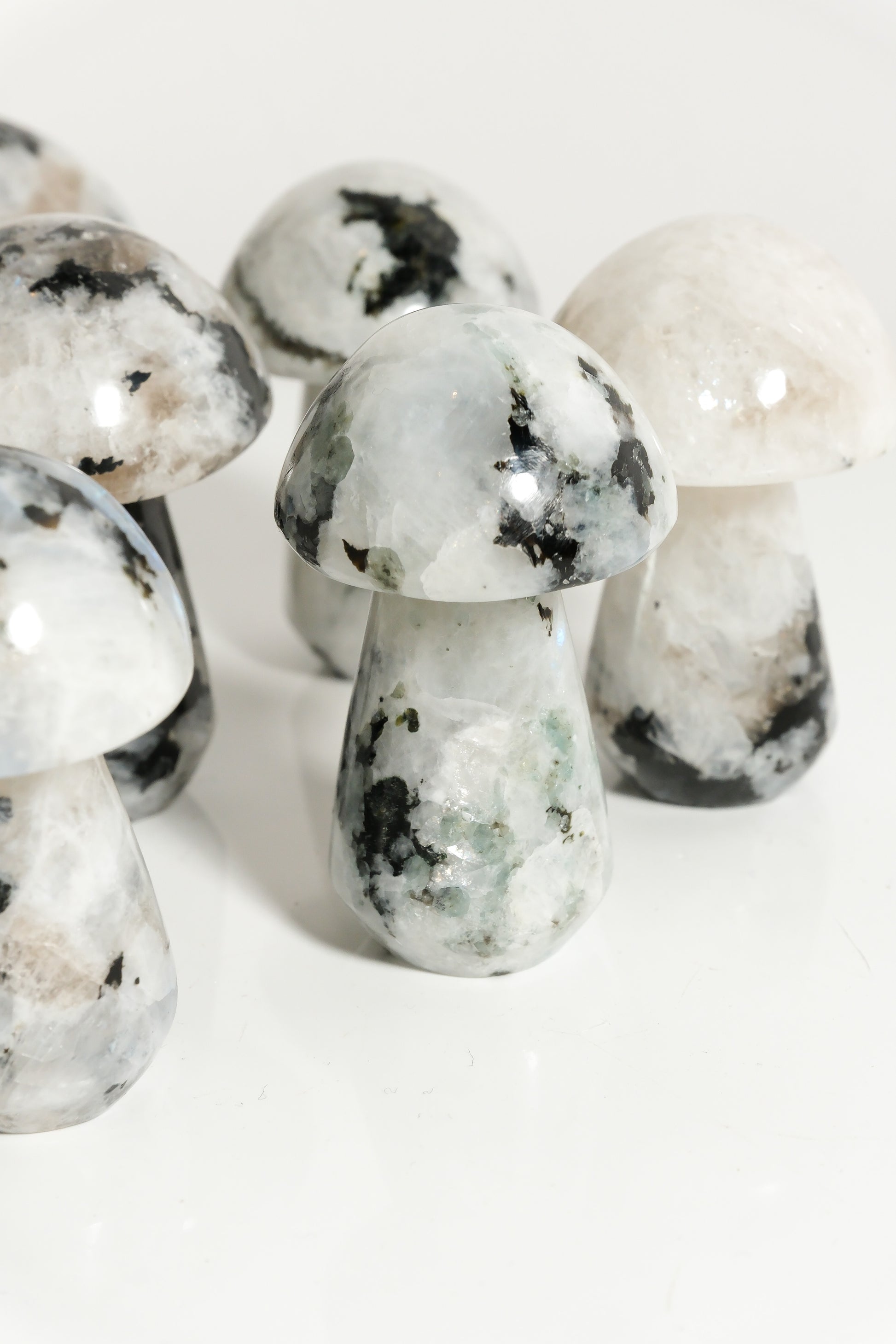 Rainbow Moonstone Mushroom