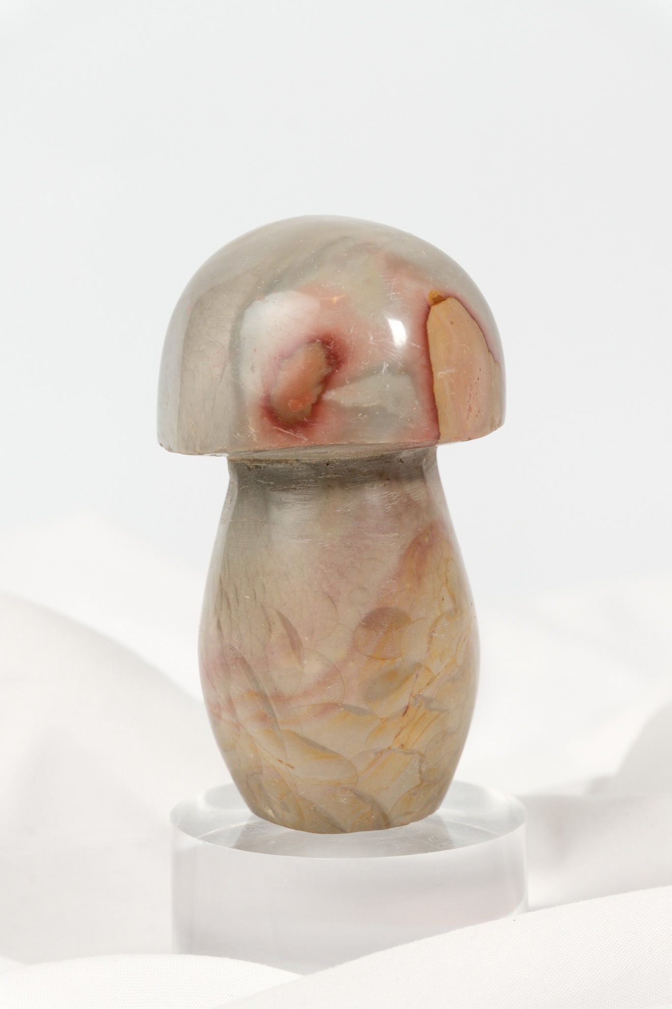 Polychrome Jasper Mushroom