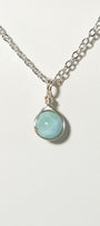 Larimar Prestige Necklace Silver
