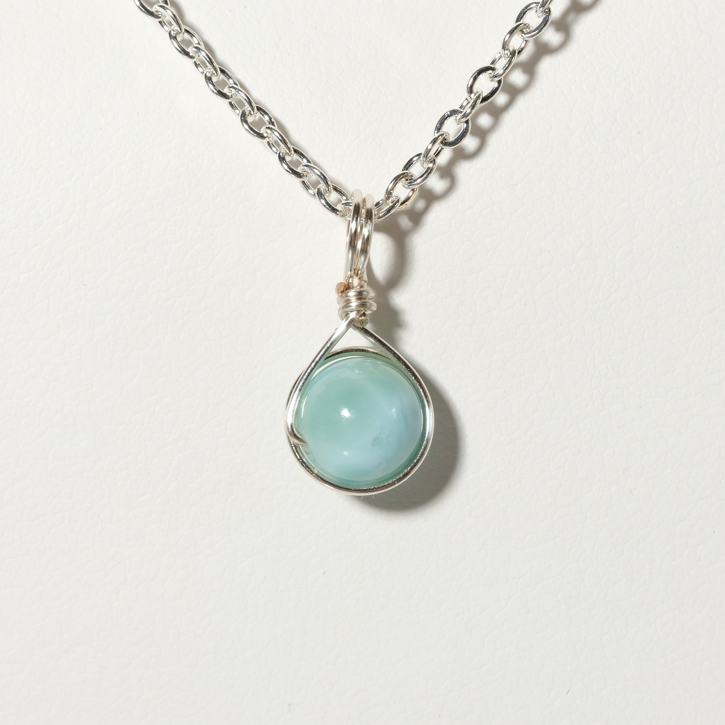 Larimar Prestige Necklace Silver