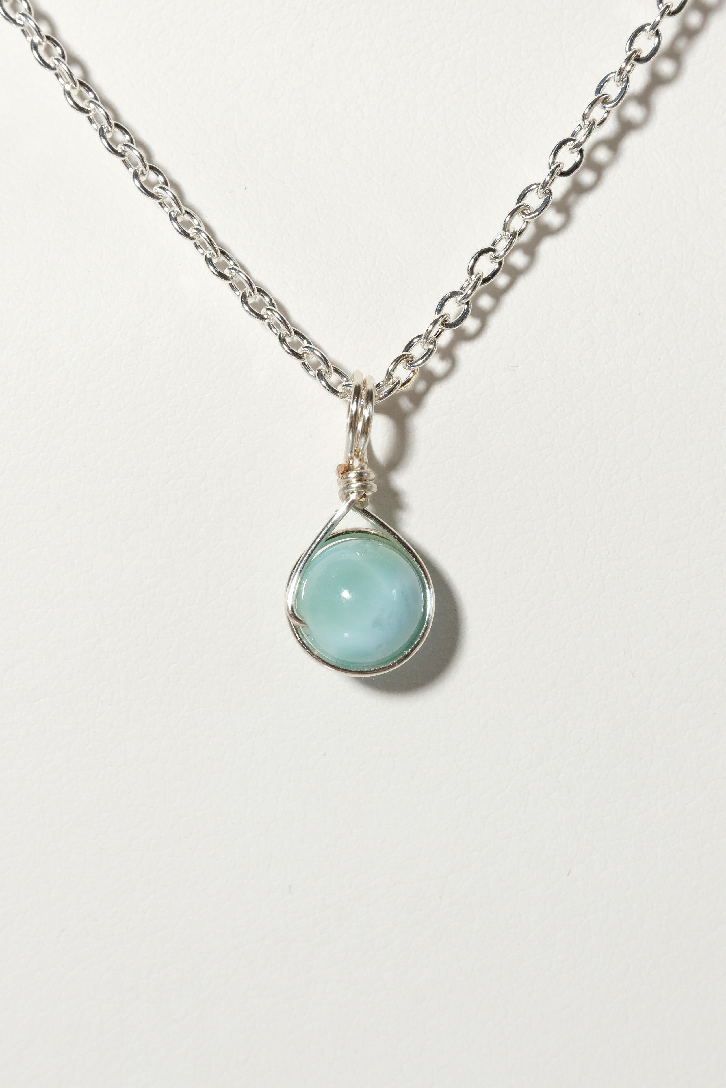 Larimar Prestige Necklace Silver