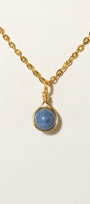Dumortierite Prestige Necklace Gold
