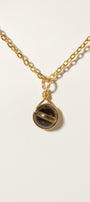 Smoky Quartz Prestige Necklace Gold