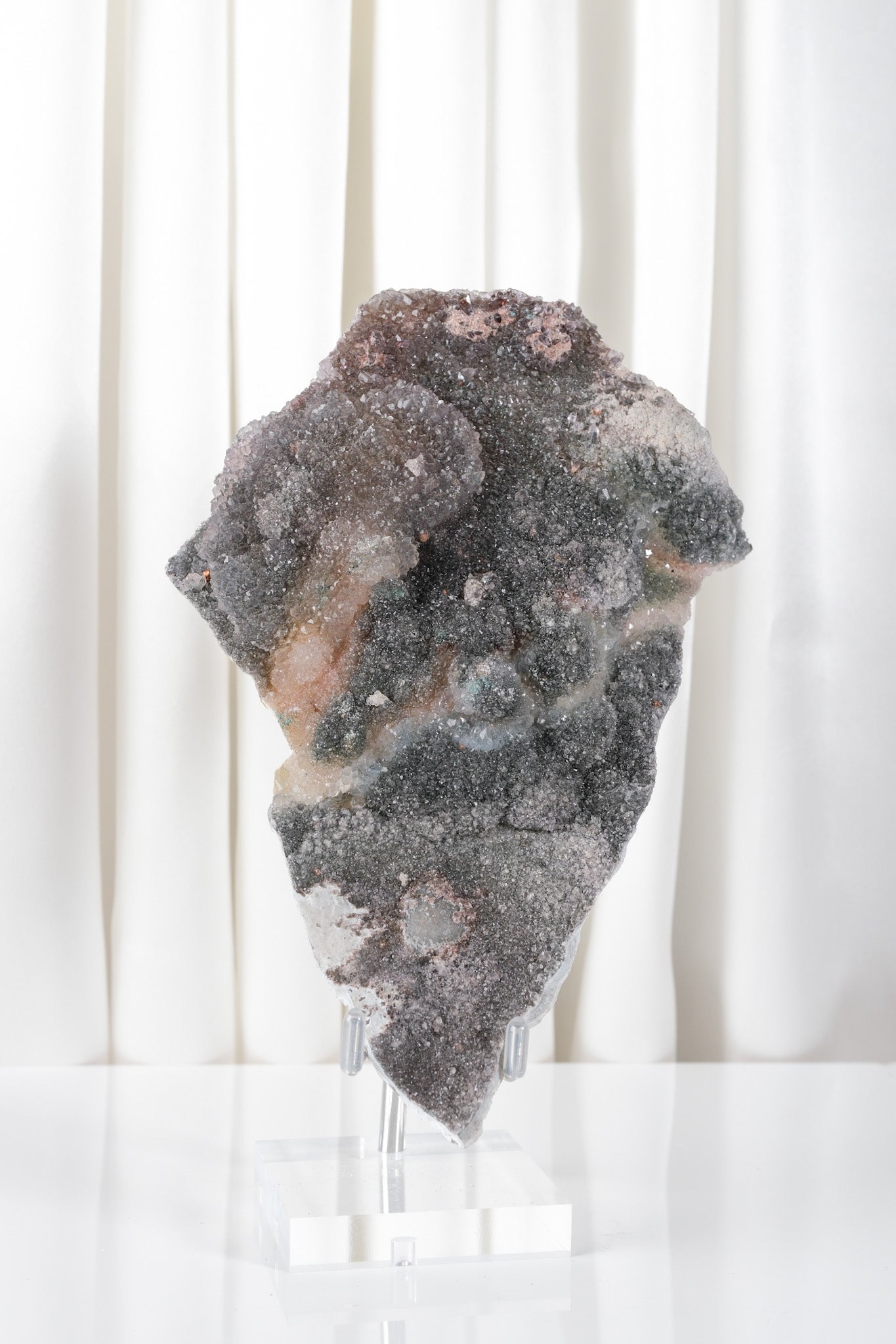 Flower Amethyst Zeolite Slab