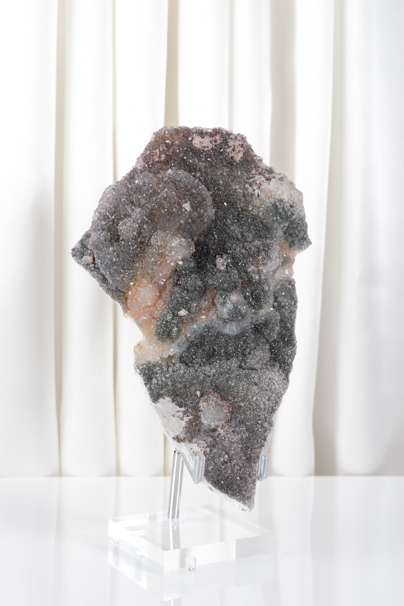 Flower Amethyst Zeolite Slab