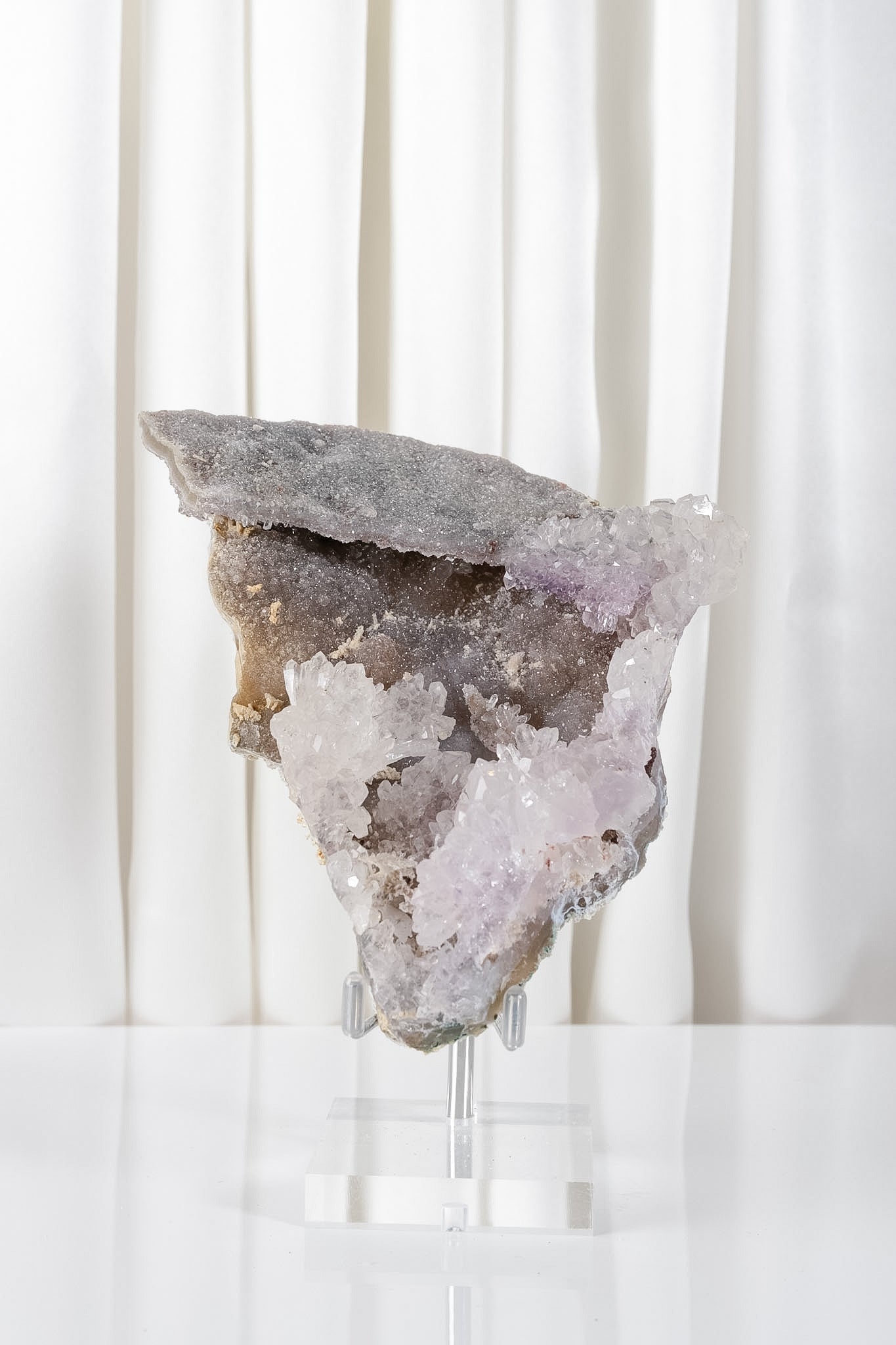 Flower Amethyst Zeolite Slab