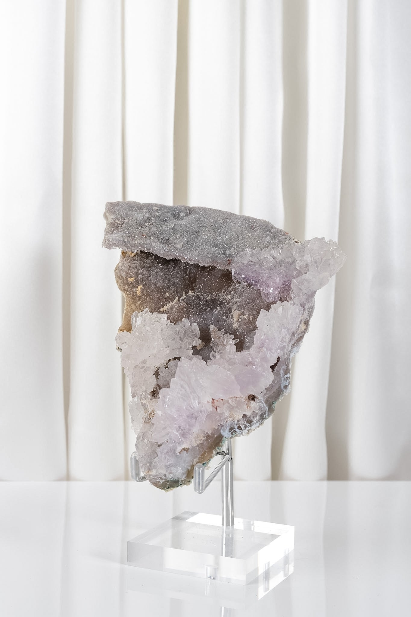 Flower Amethyst Zeolite Slab