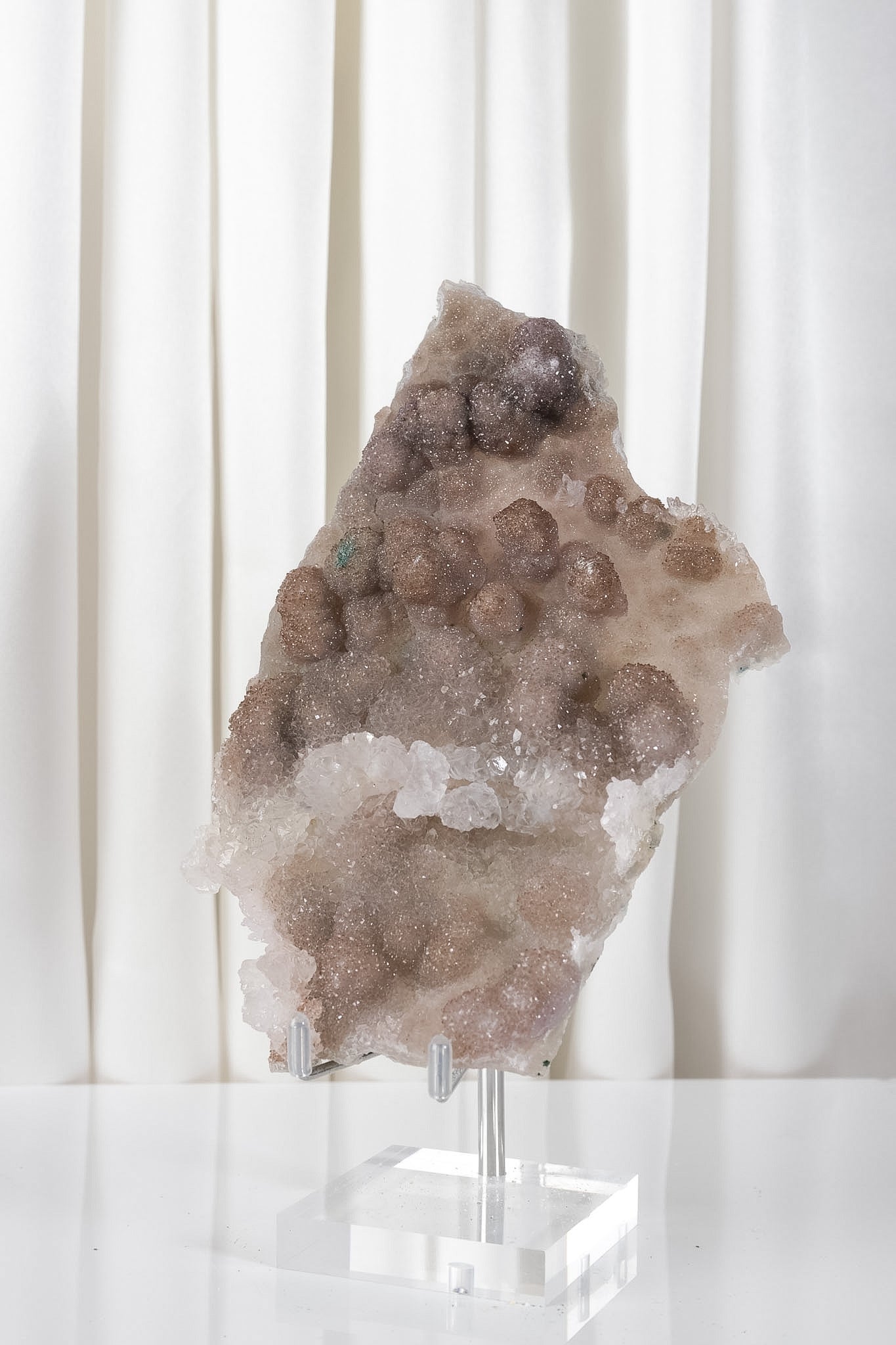 Flower Amethyst Zeolite Slab