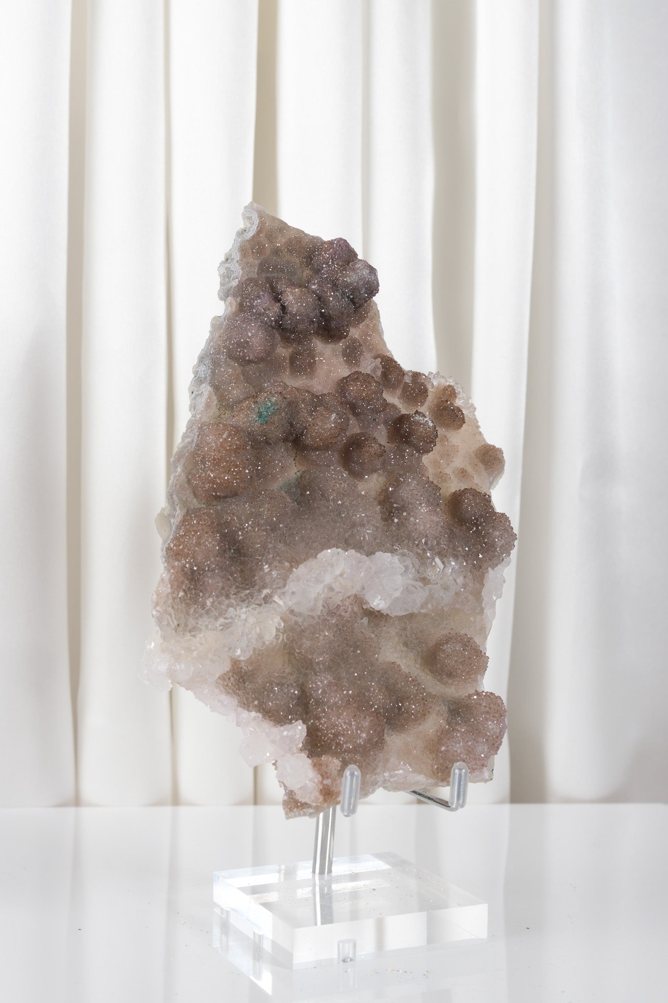 Flower Amethyst Zeolite Slab