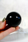 Black Obsidian Sphere Healing Crystal.