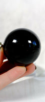 Black Obsidian Sphere Healing Crystal.