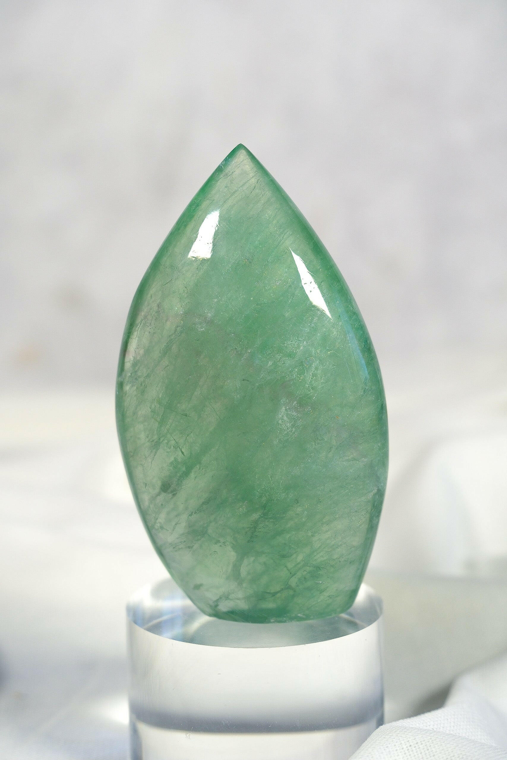 Fluorite Freeform/Flame Healing Crystal.