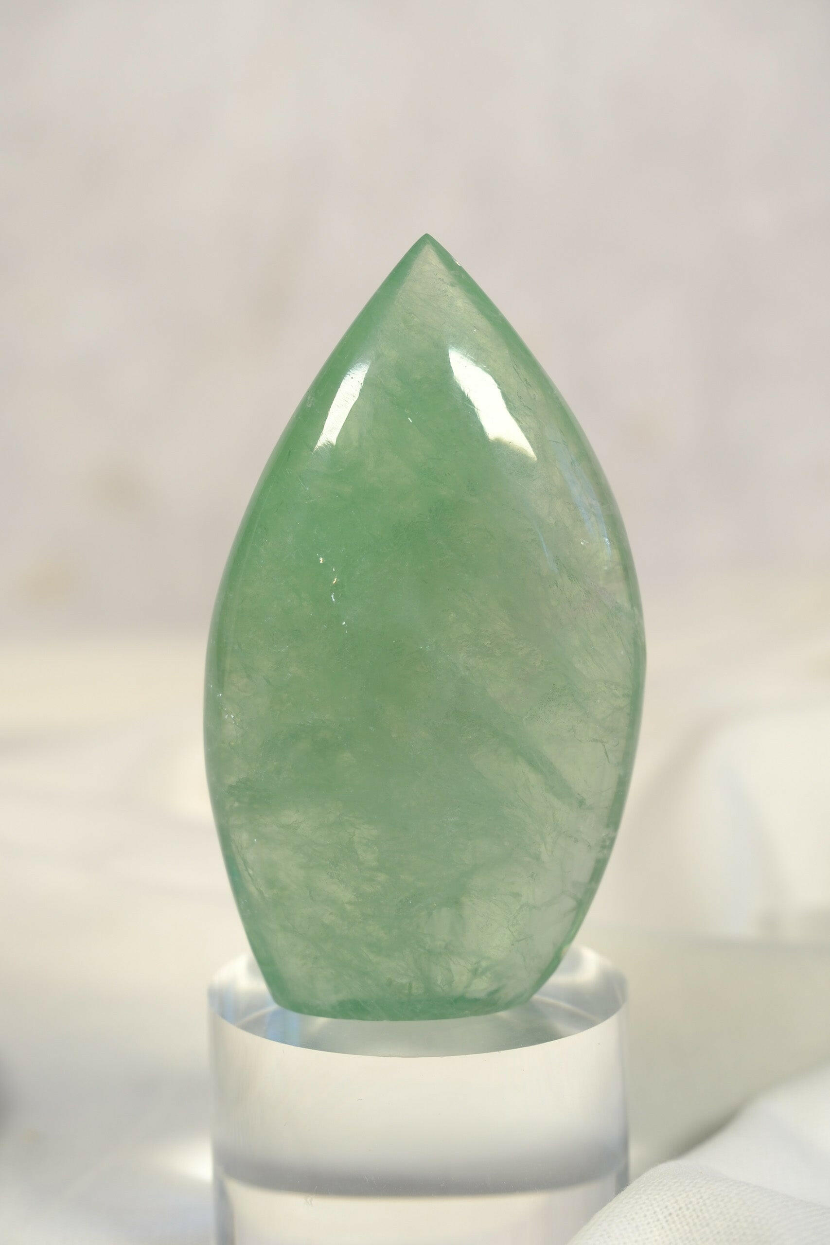 Fluorite Freeform/Flame Healing Crystal.
