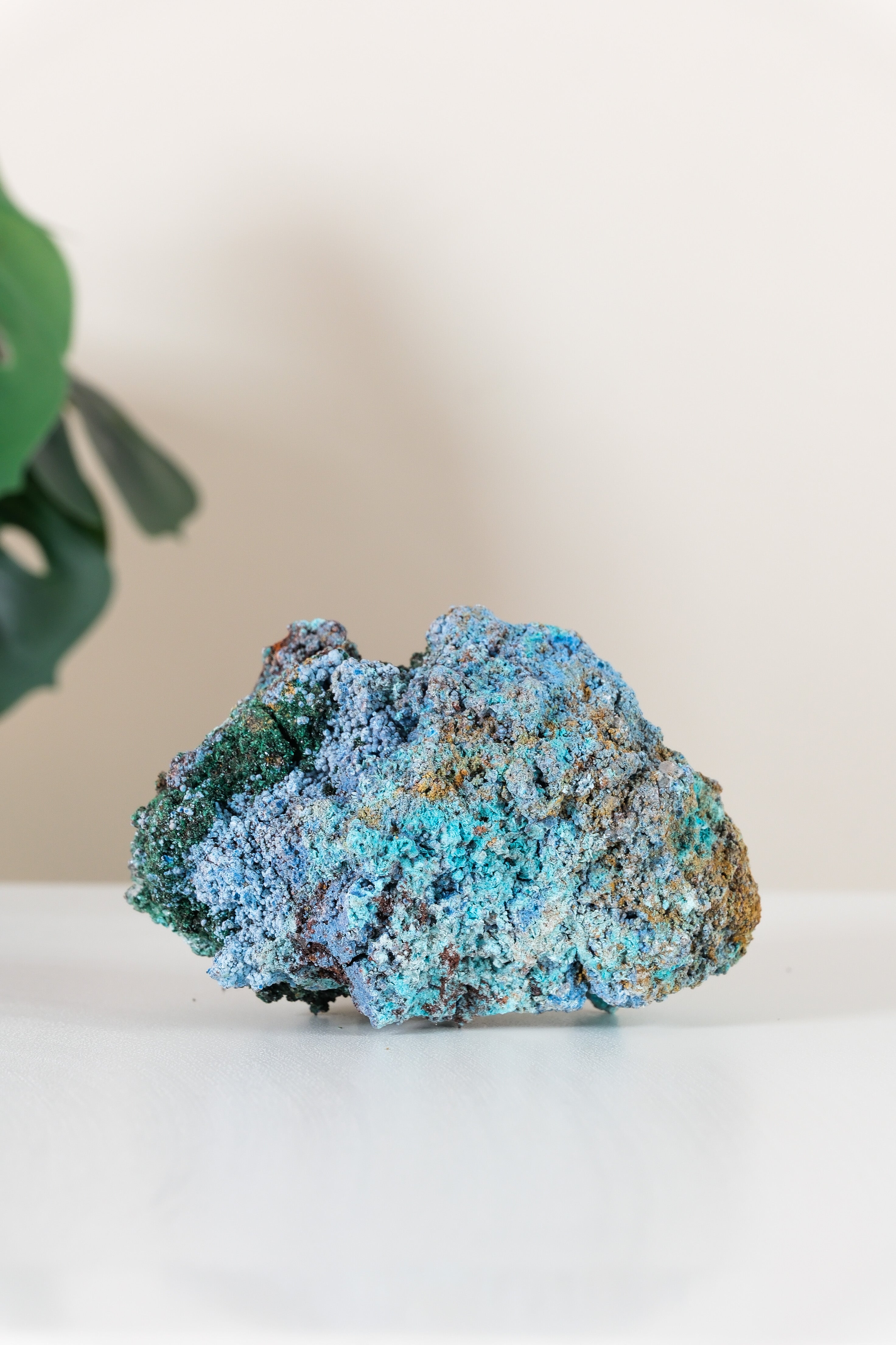 Malachite, Chrysocolla & Azurite Raw Specimen