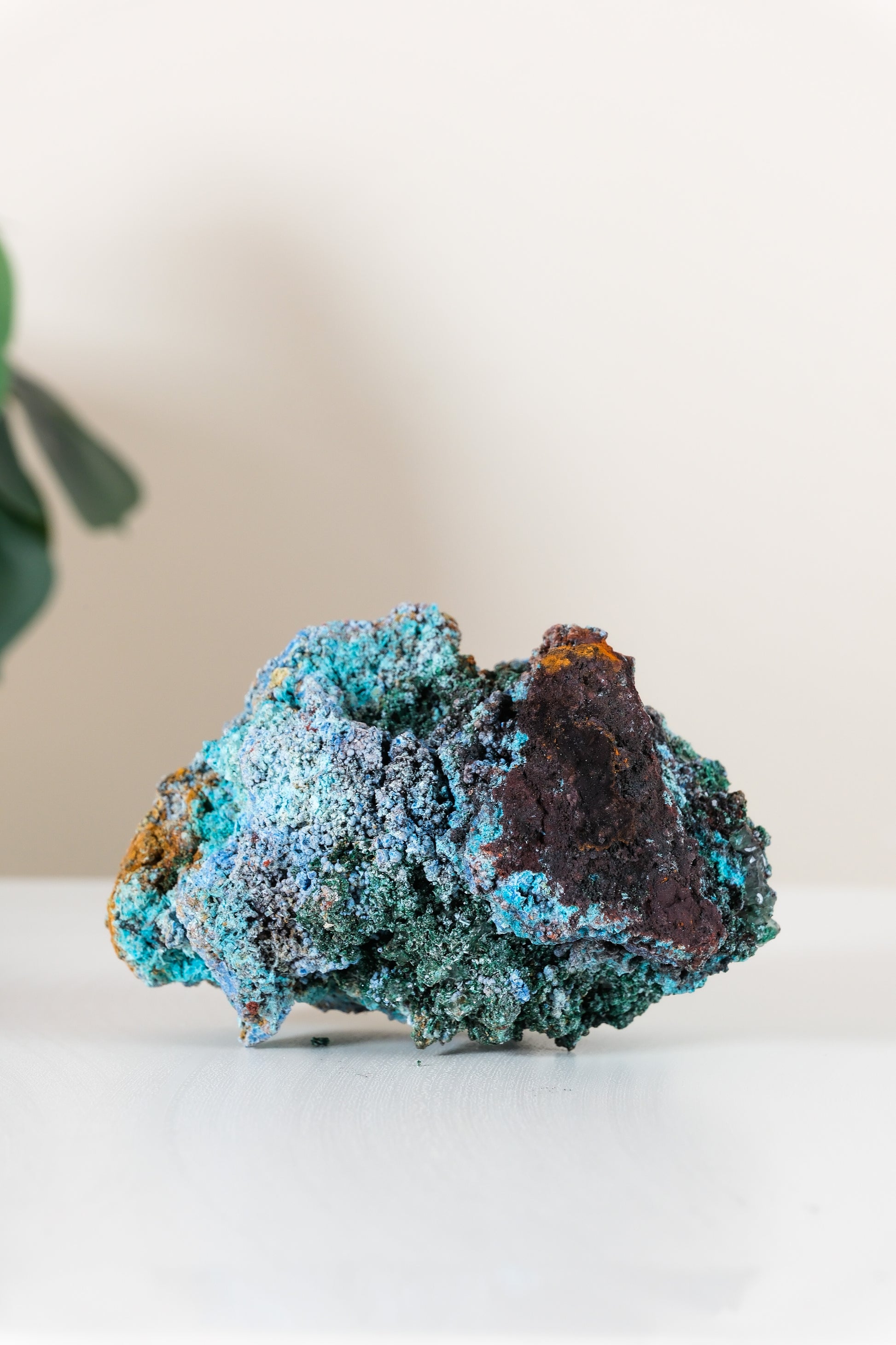 Malachite, Chrysocolla & Azurite Raw Specimen