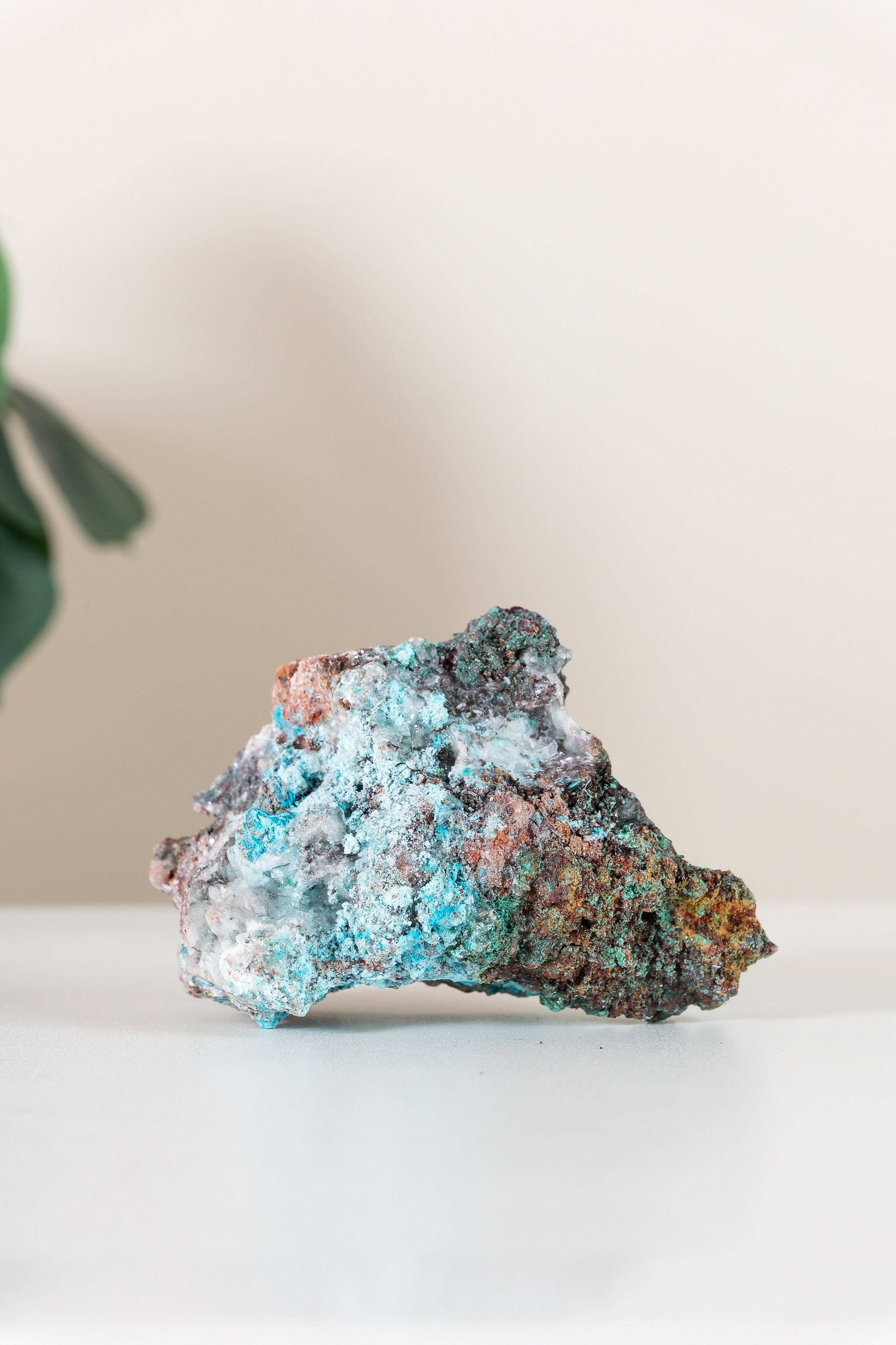 Malachite, Chrysocolla & Azurite Raw Specimen