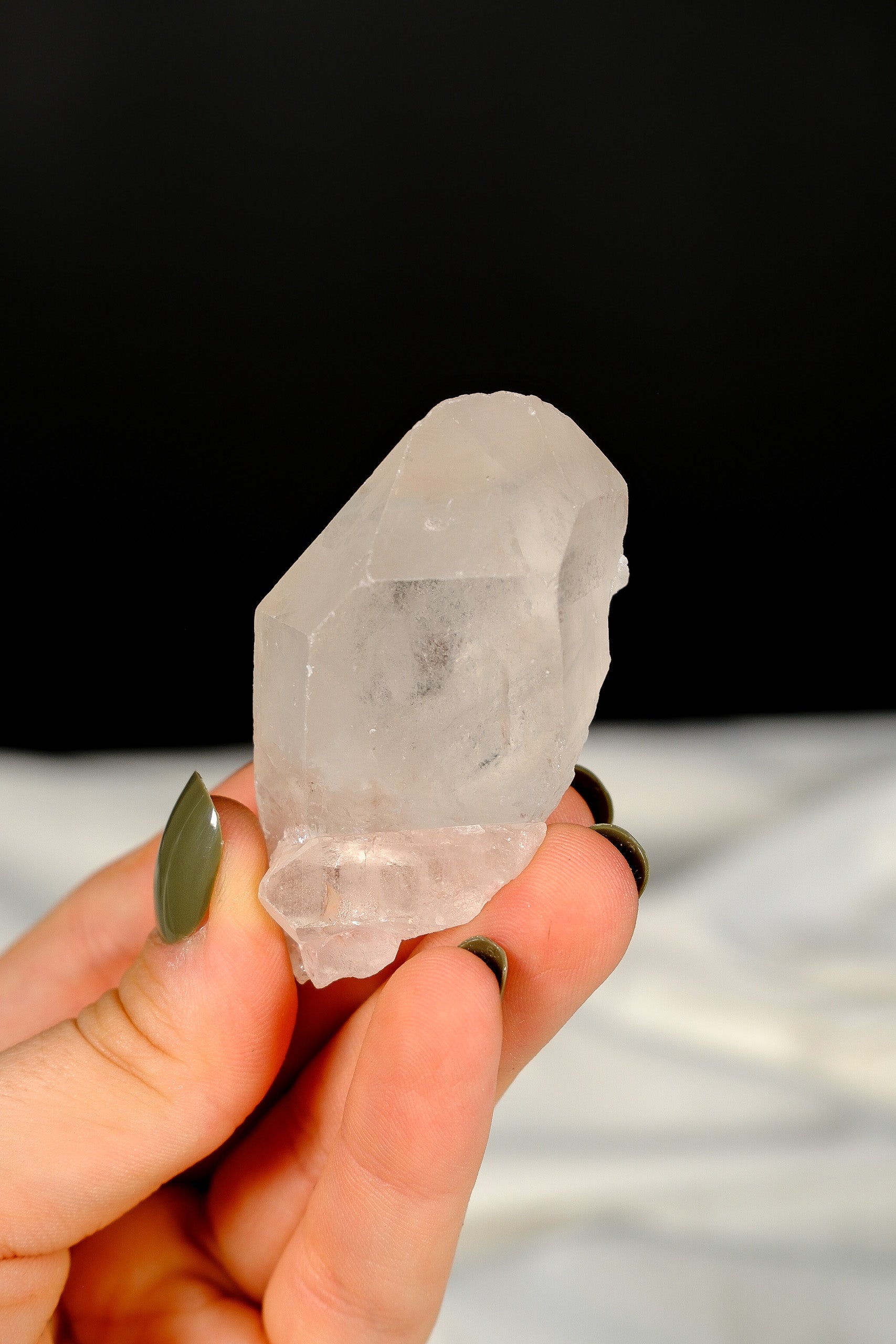 Clear Quartz Cluster Point