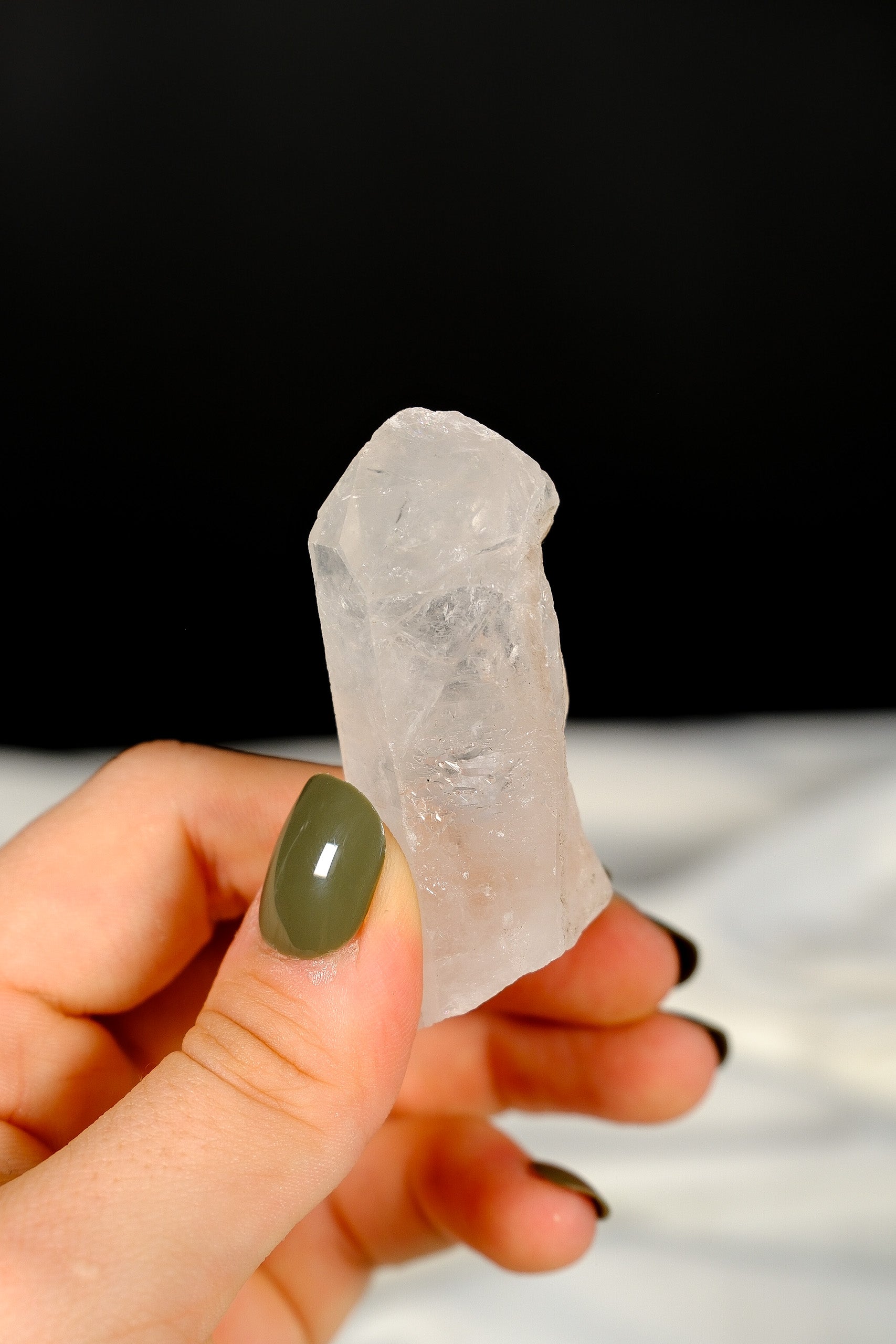 Clear Quartz Cluster Point