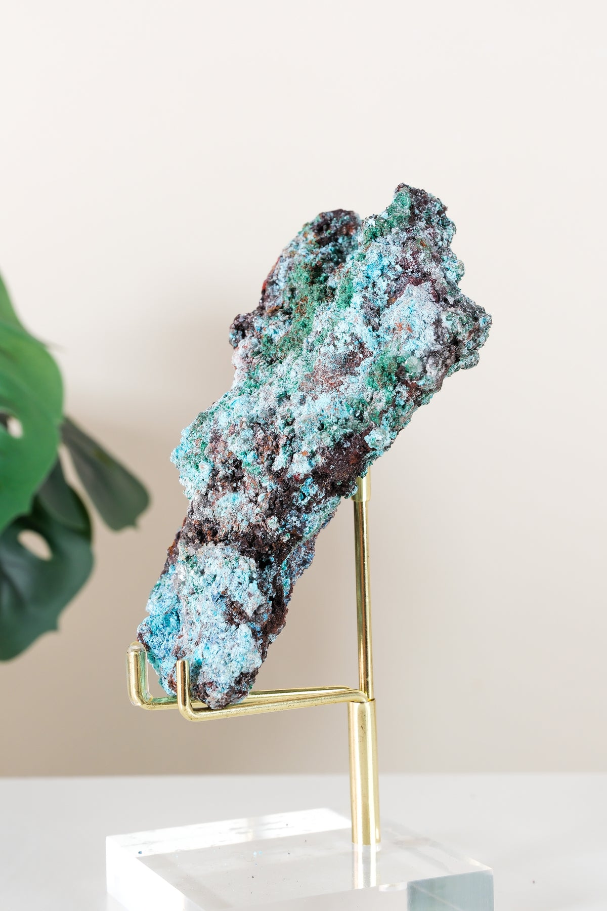 Malachite, Chrysocolla & Azurite Raw Specimen