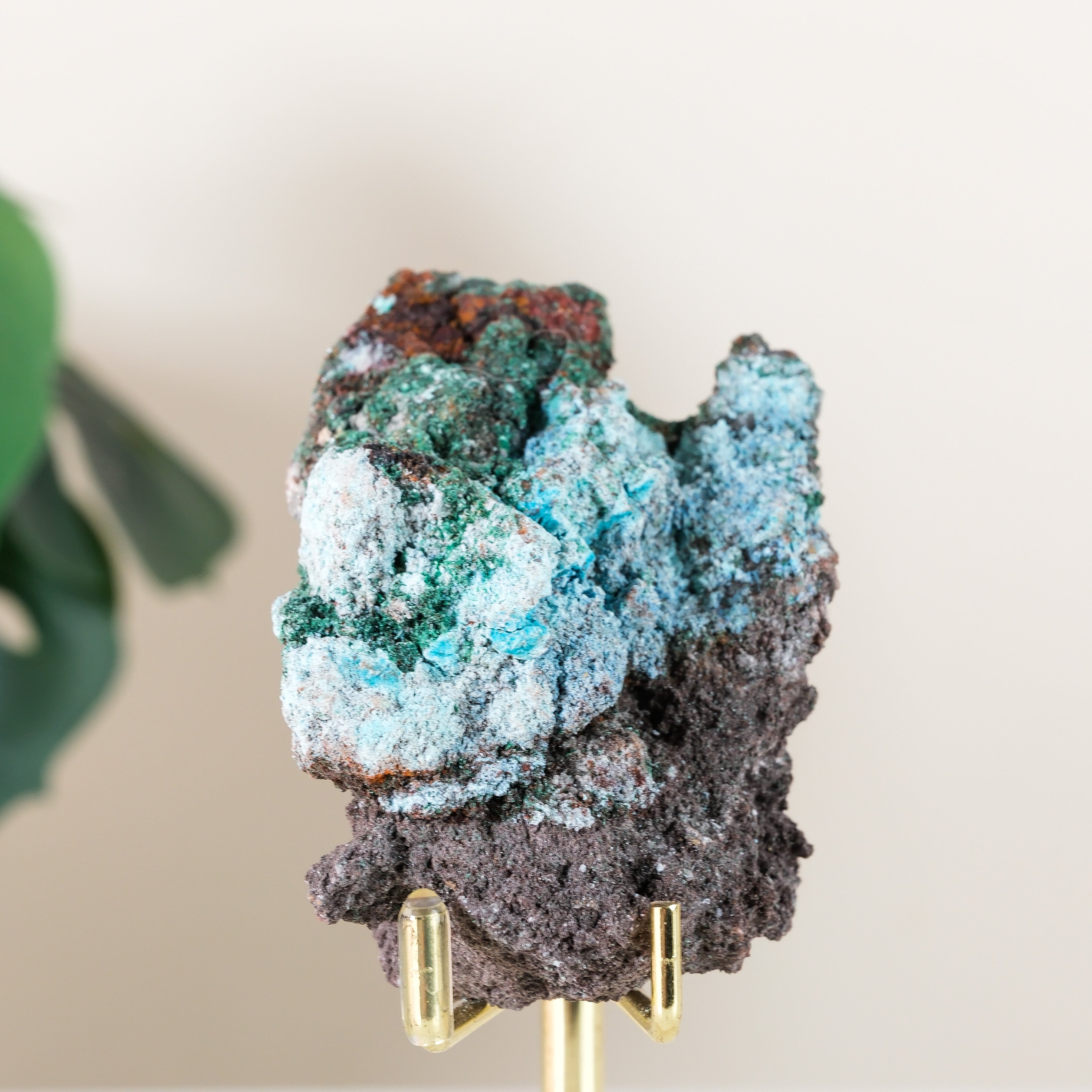 Malachite, Chrysocolla & Azurite Raw Specimen
