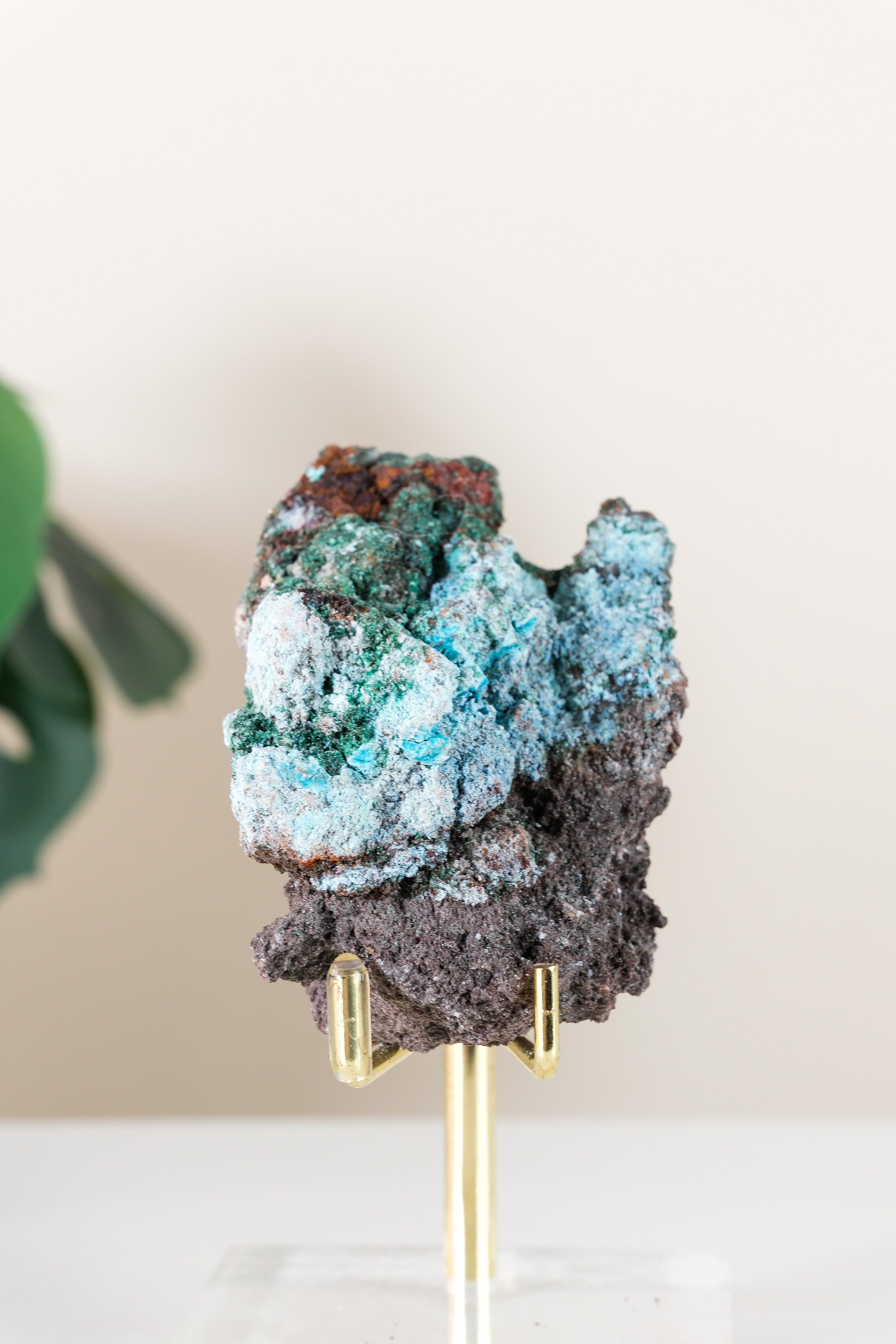 Malachite, Chrysocolla & Azurite Raw Specimen