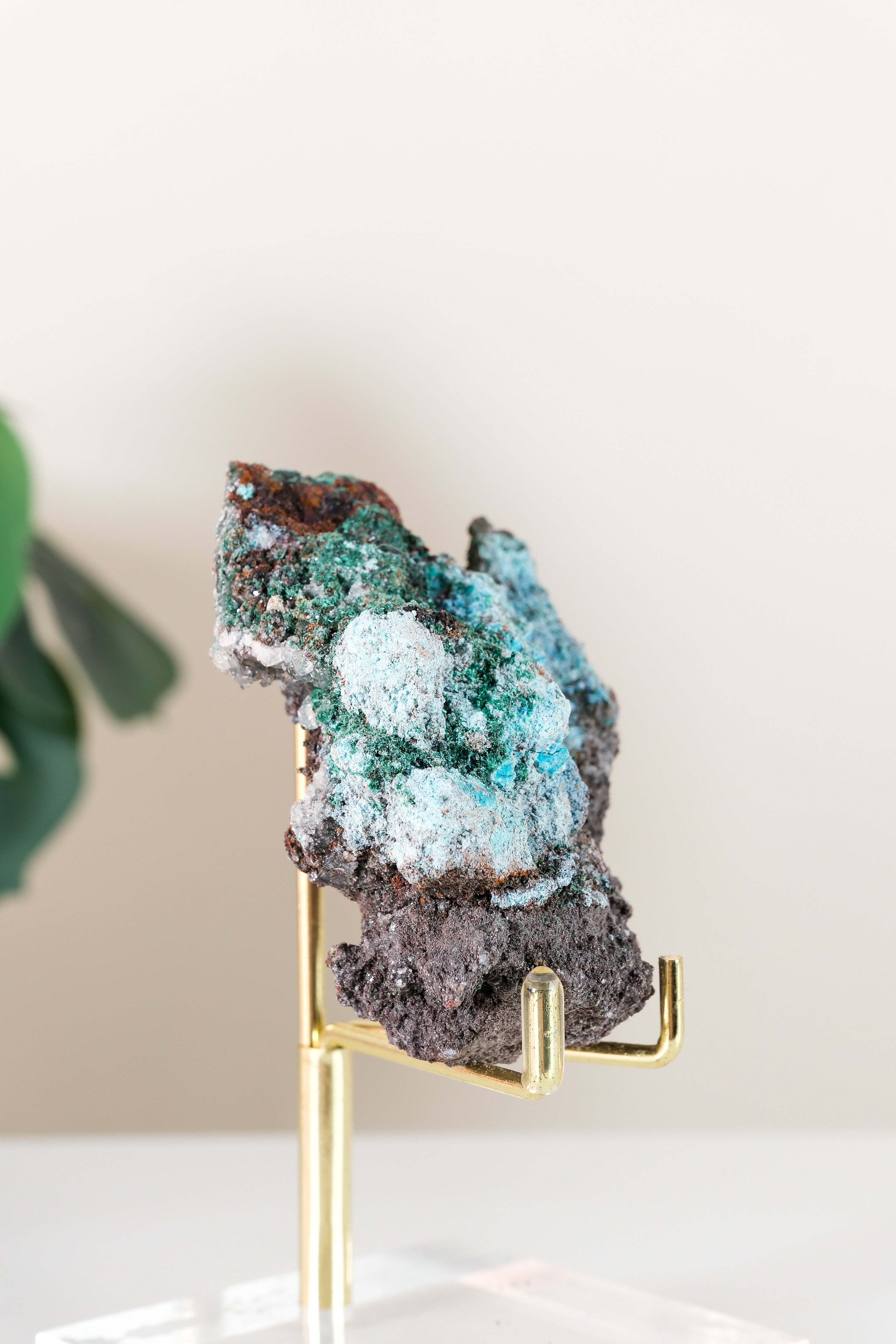 Malachite, Chrysocolla & Azurite Raw Specimen
