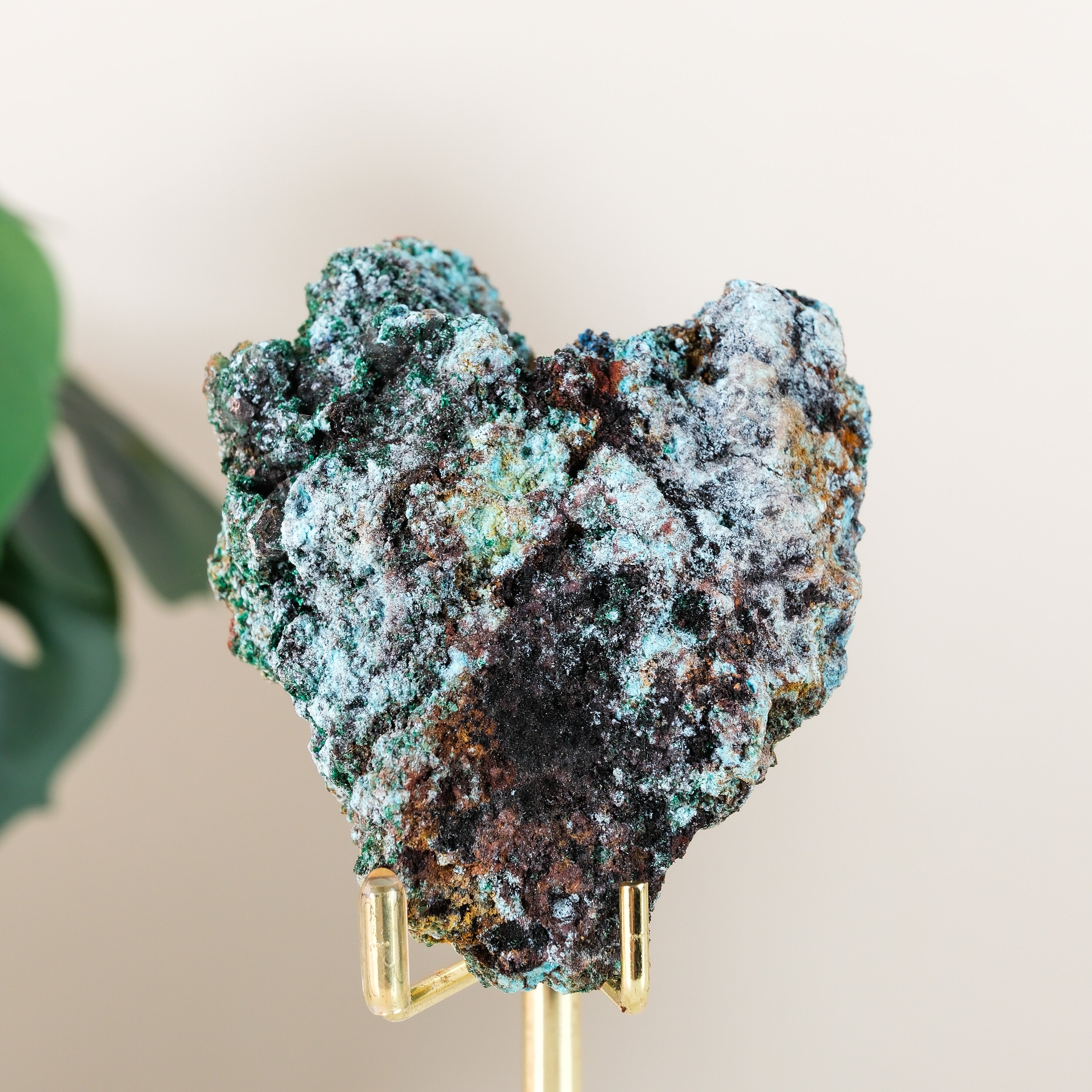 Malachite, Chrysocolla & Azurite Raw Specimen