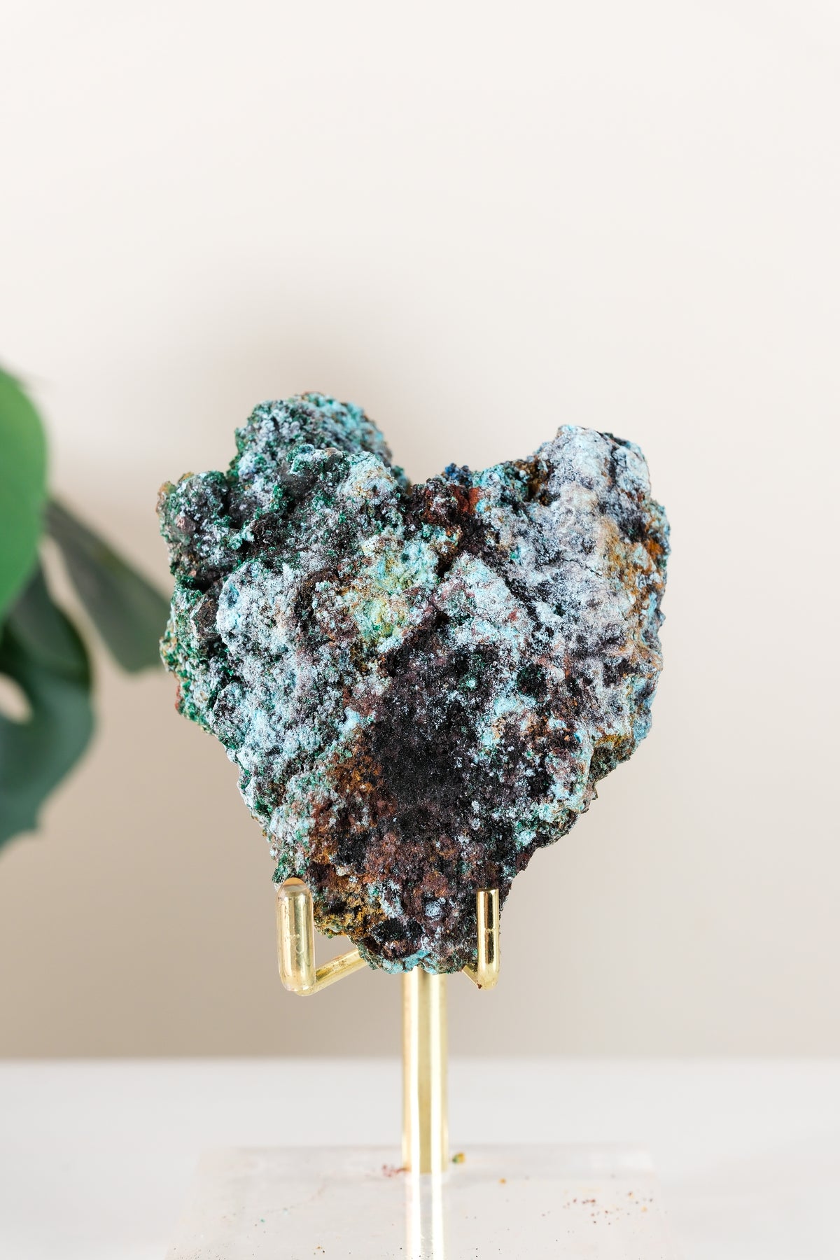 Malachite, Chrysocolla & Azurite Raw Specimen