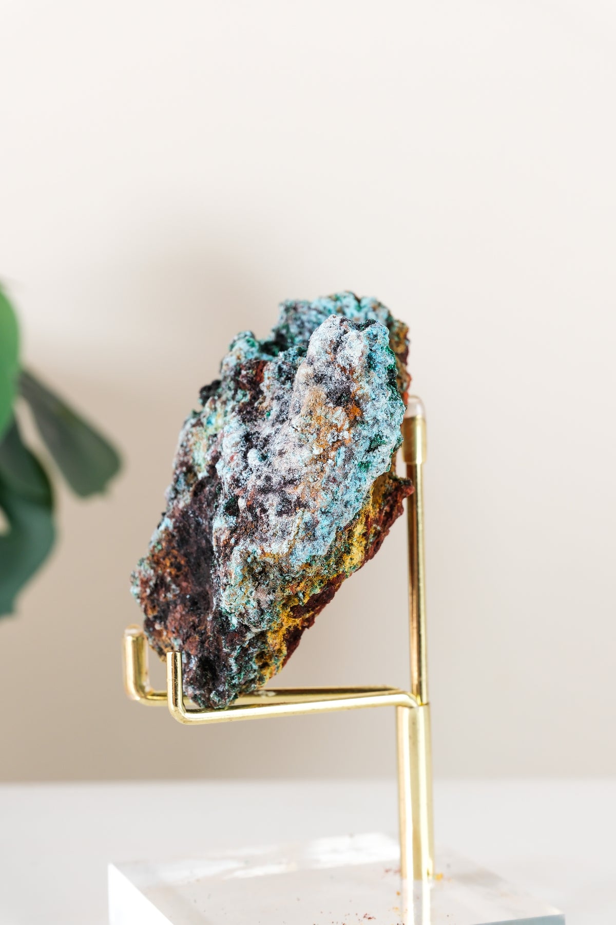 Malachite, Chrysocolla & Azurite Raw Specimen