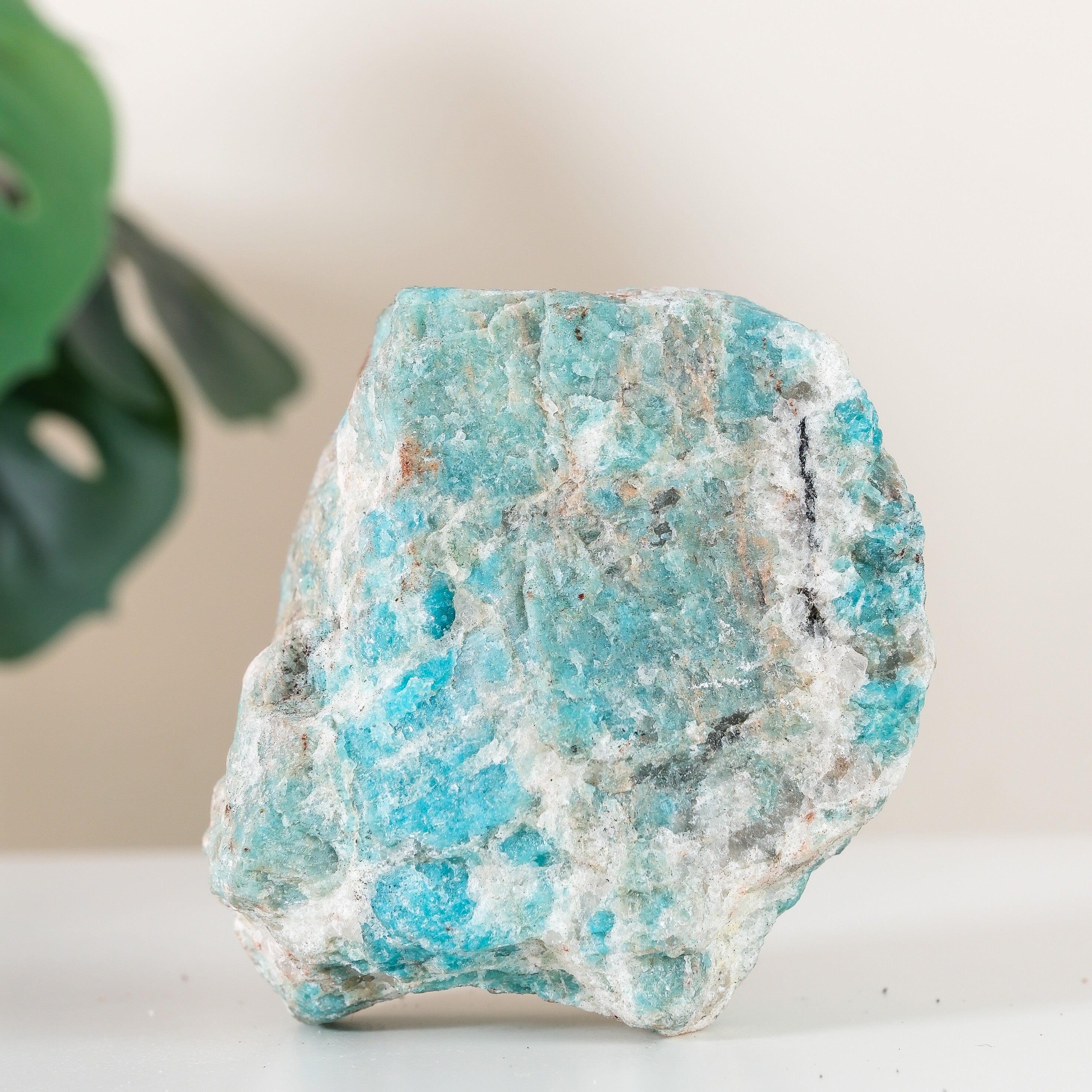 Amazonite & Smoky Quartz Raw