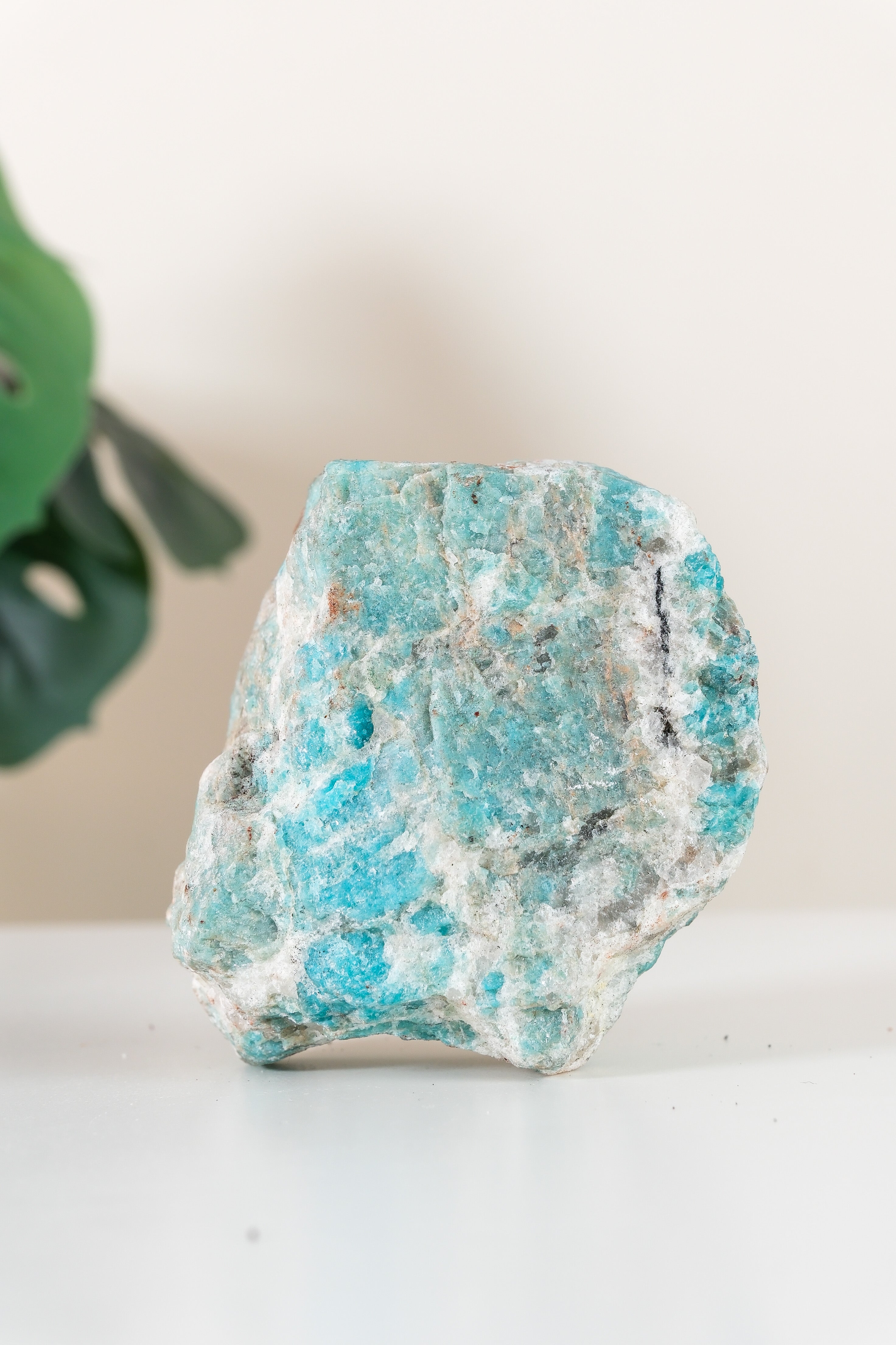 Amazonite & Smoky Quartz Raw
