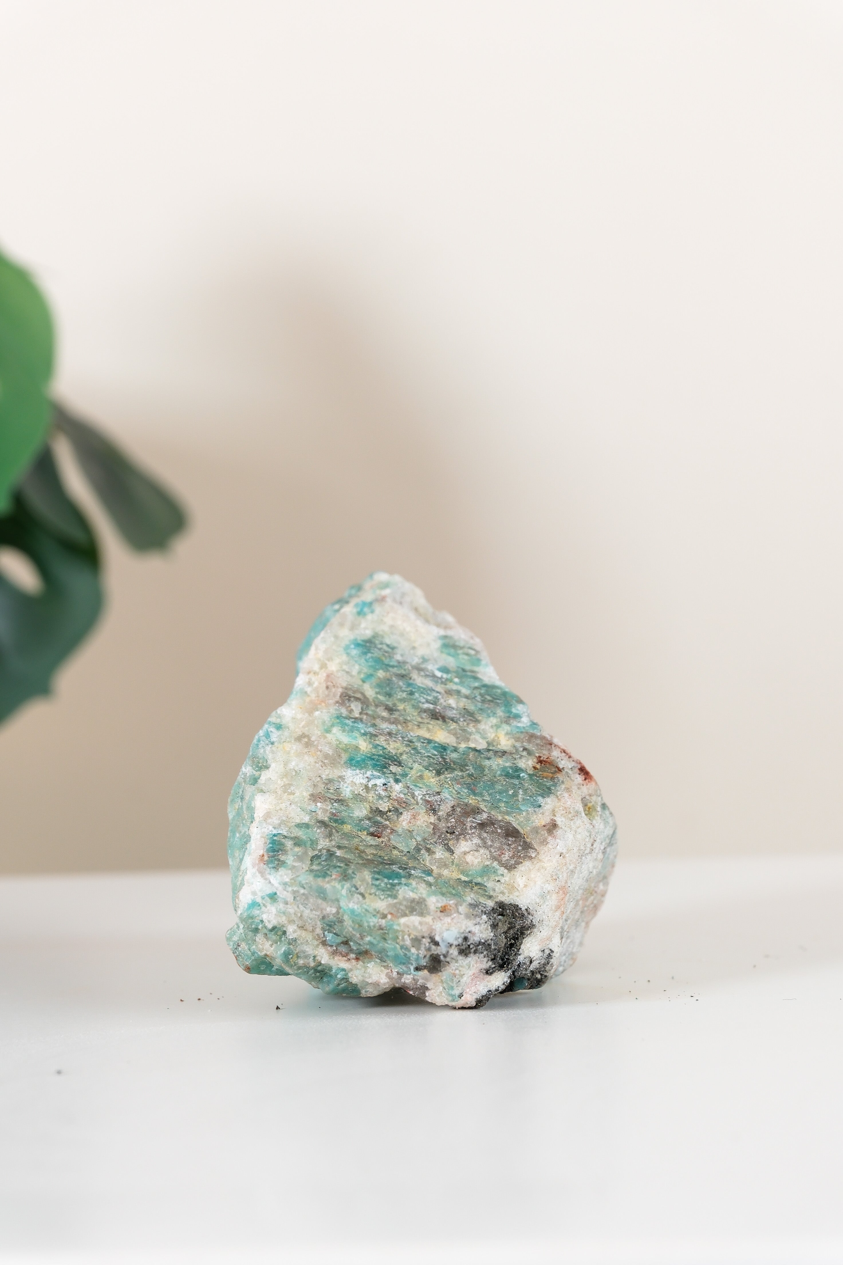 Amazonite & Smoky Quartz Raw