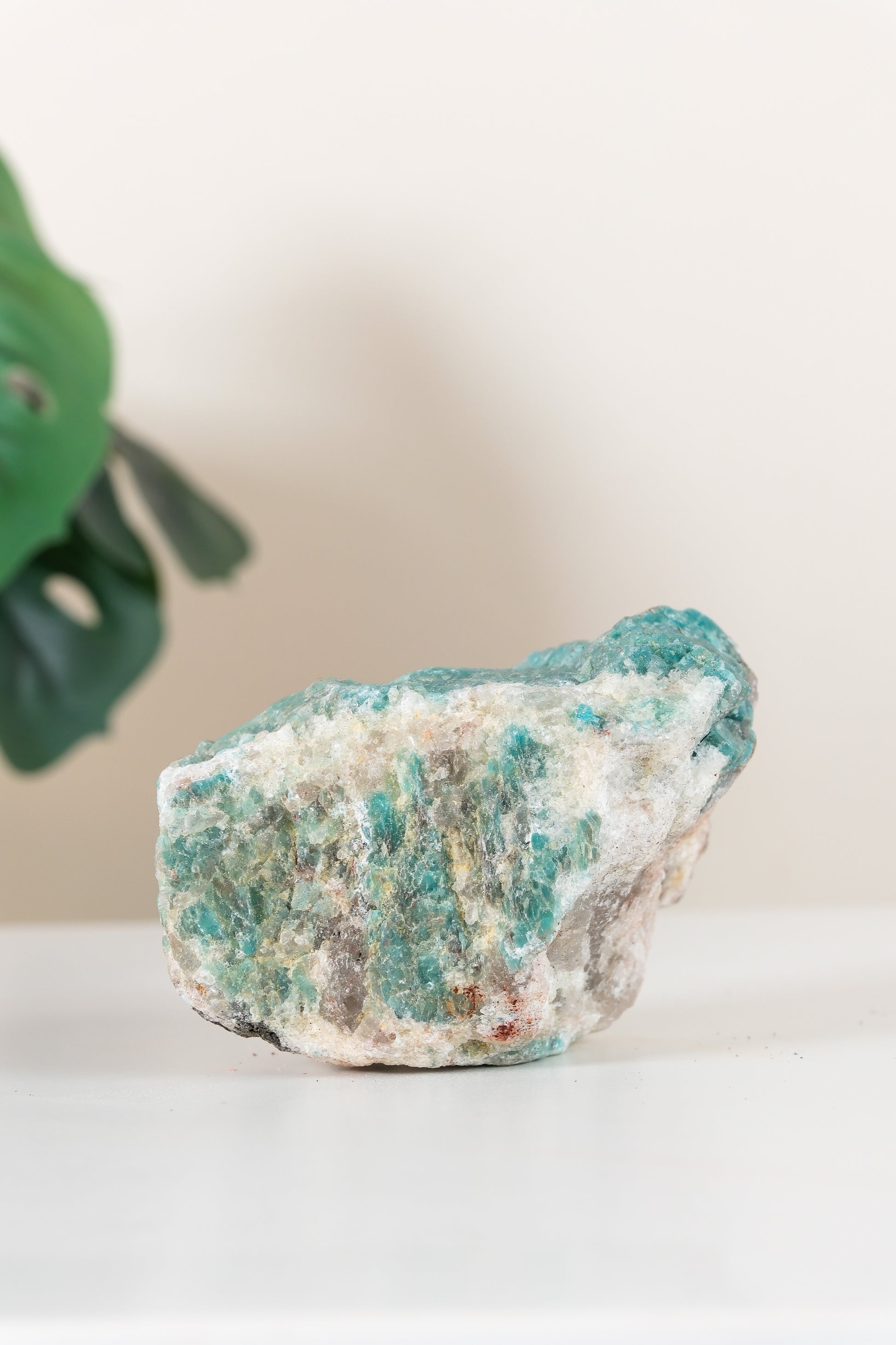 Amazonite & Smoky Quartz Raw