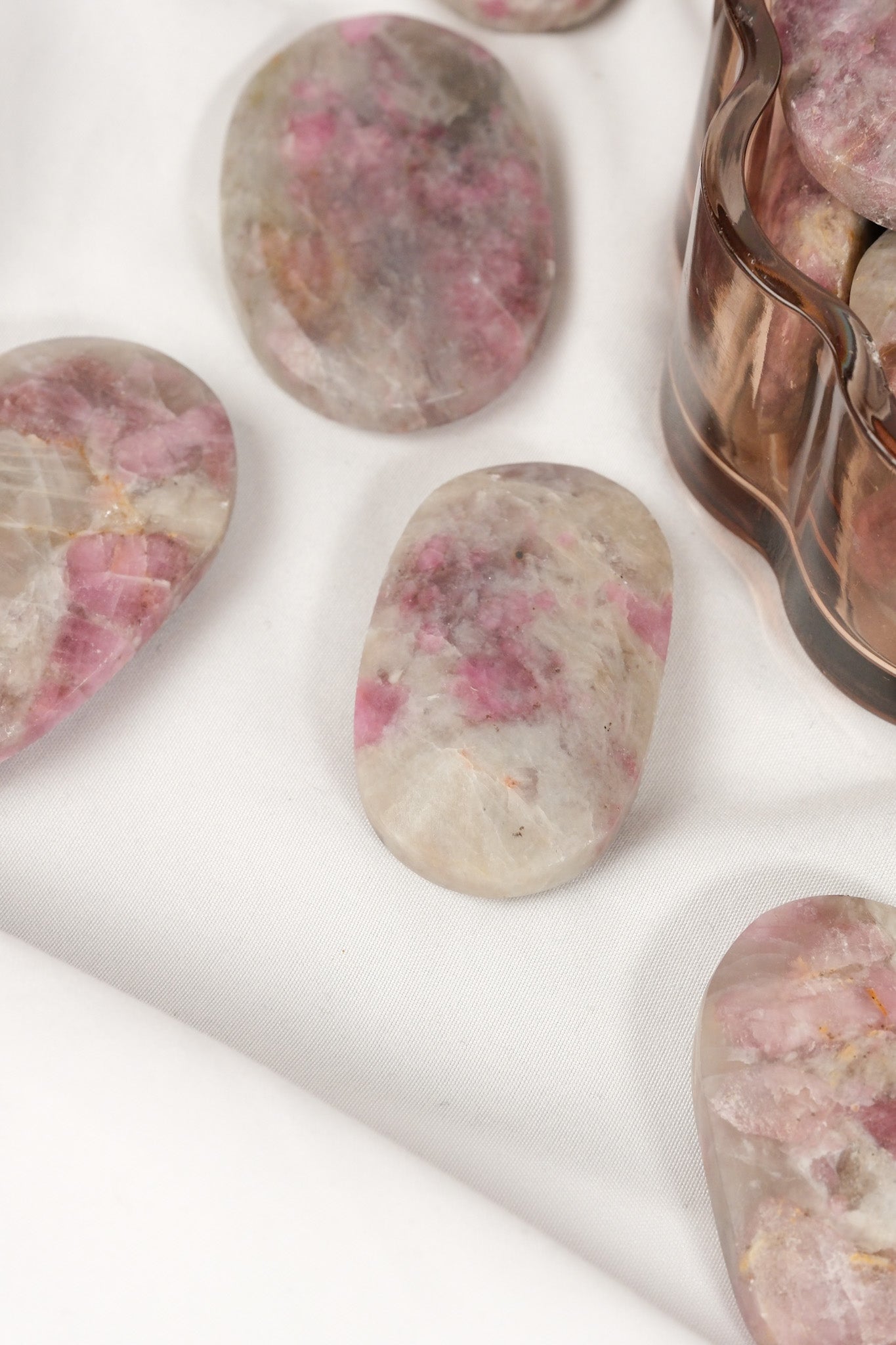 Pink Tourmaline (Rubellite) Palmstone