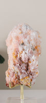 Selenite with Cinnabar Specimen