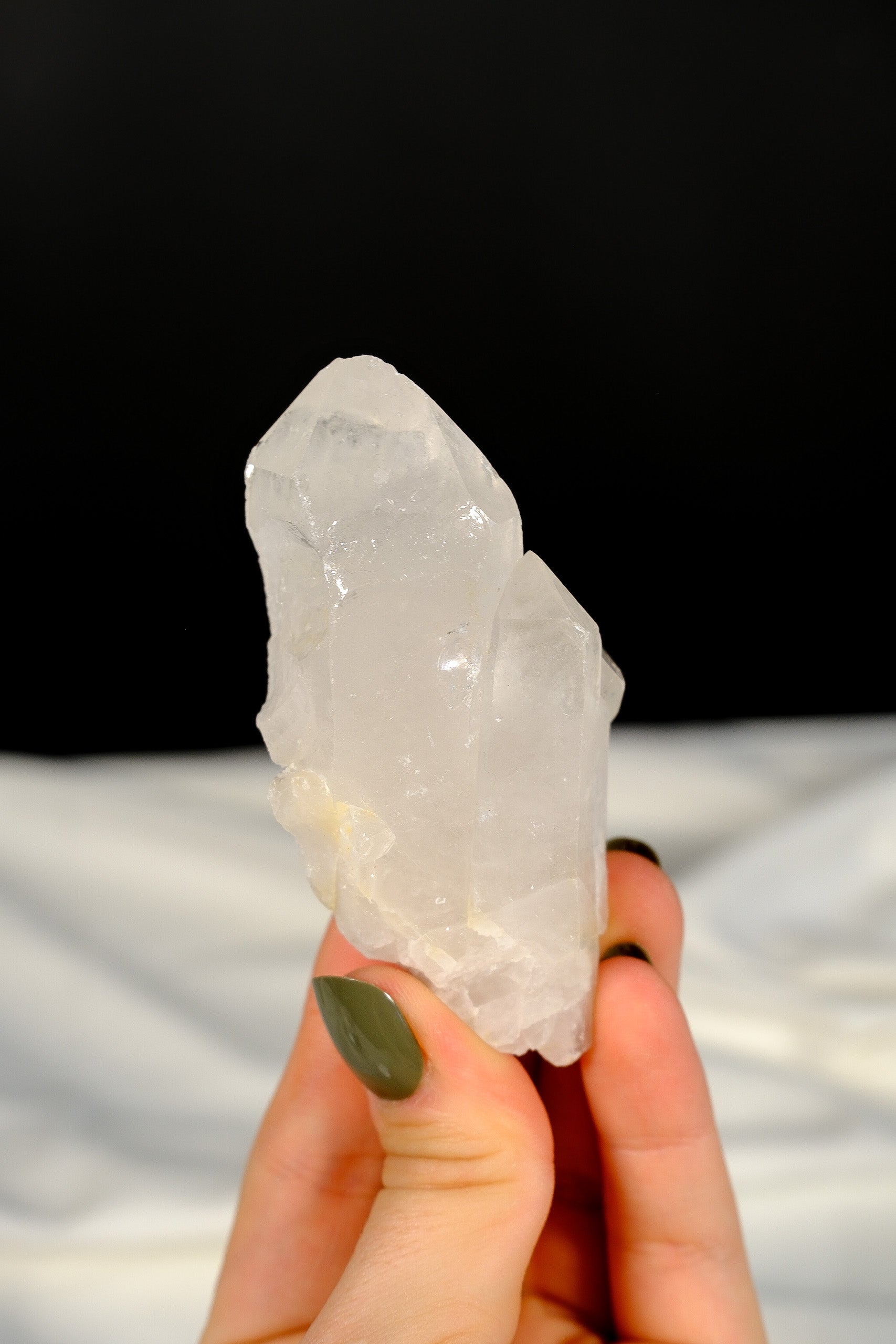 Clear Quartz Cluster Point