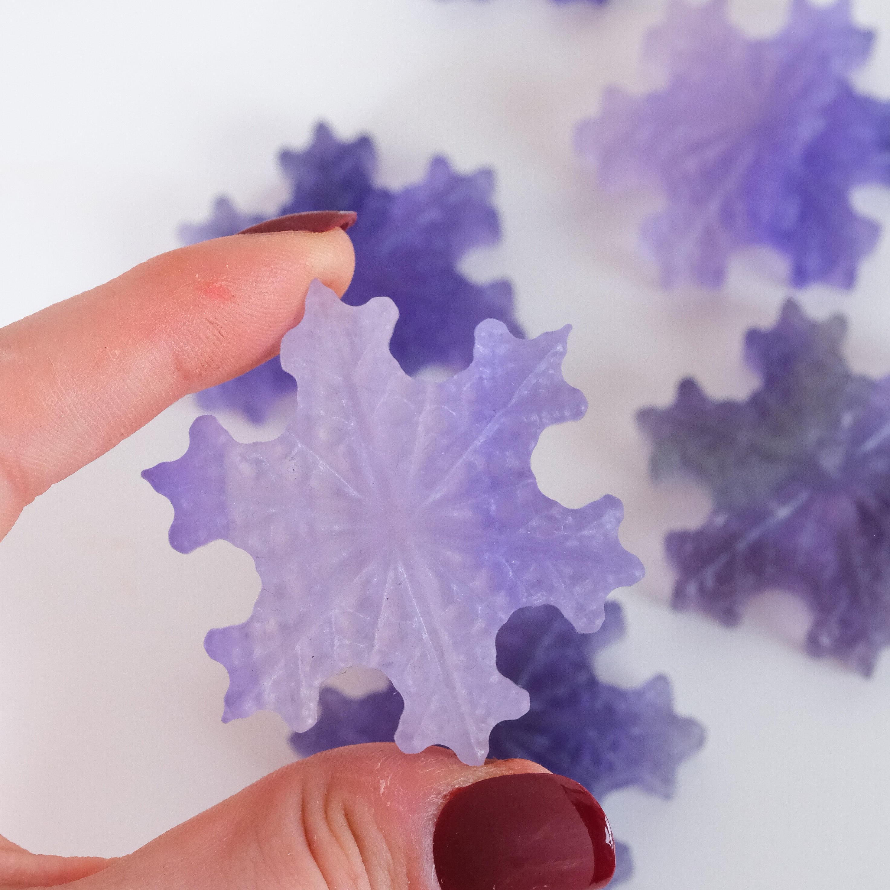 Fluorite Snowflake