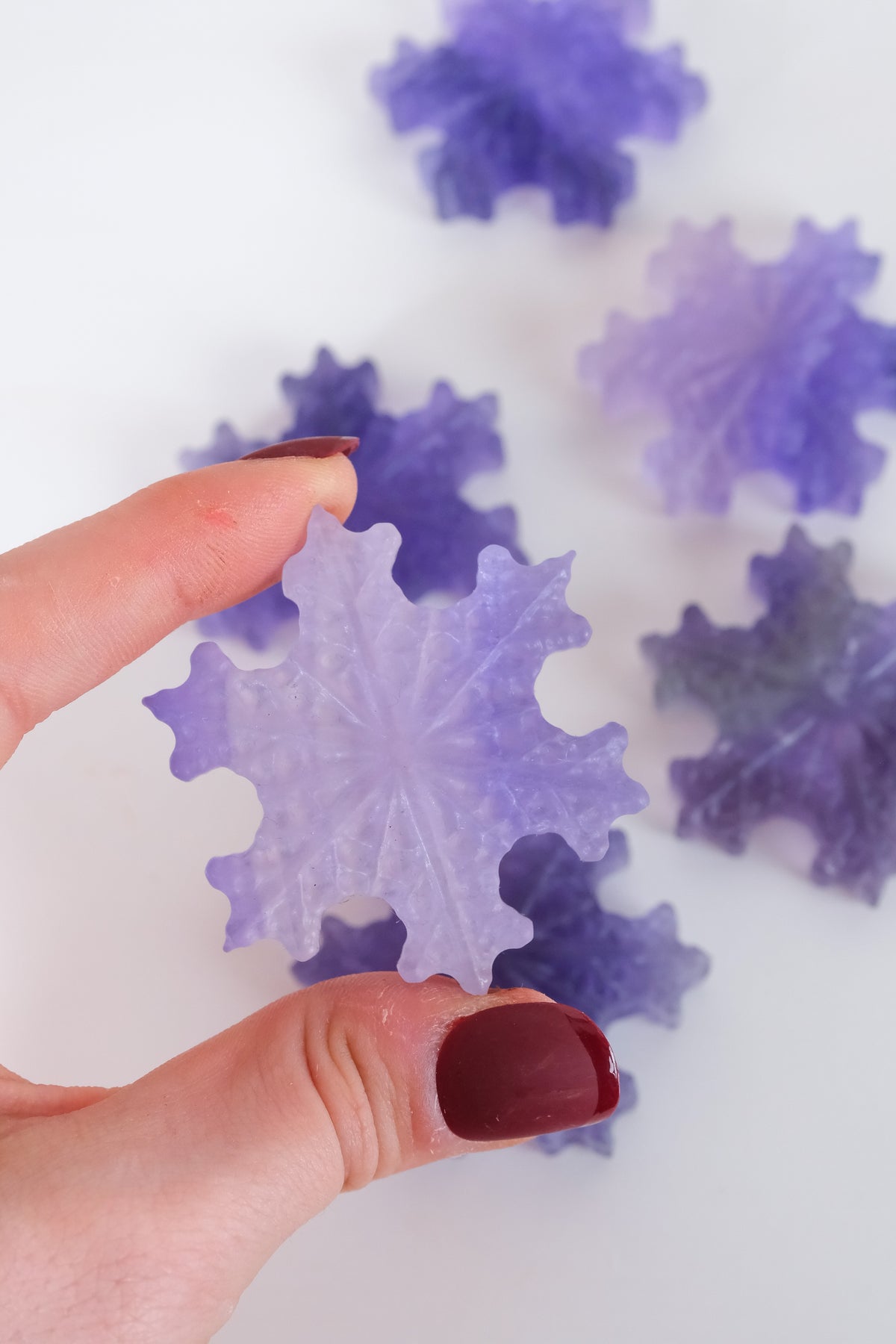 Fluorite Snowflake