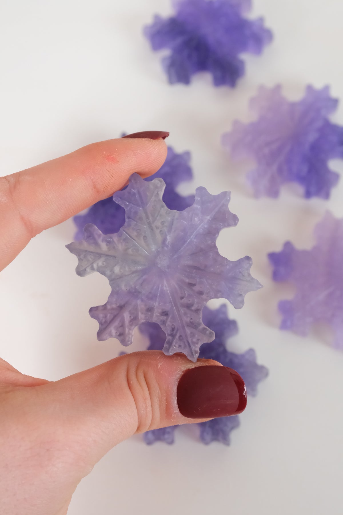 Fluorite Snowflake