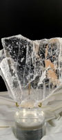Transparent Selenite Slab Healing Crystal.