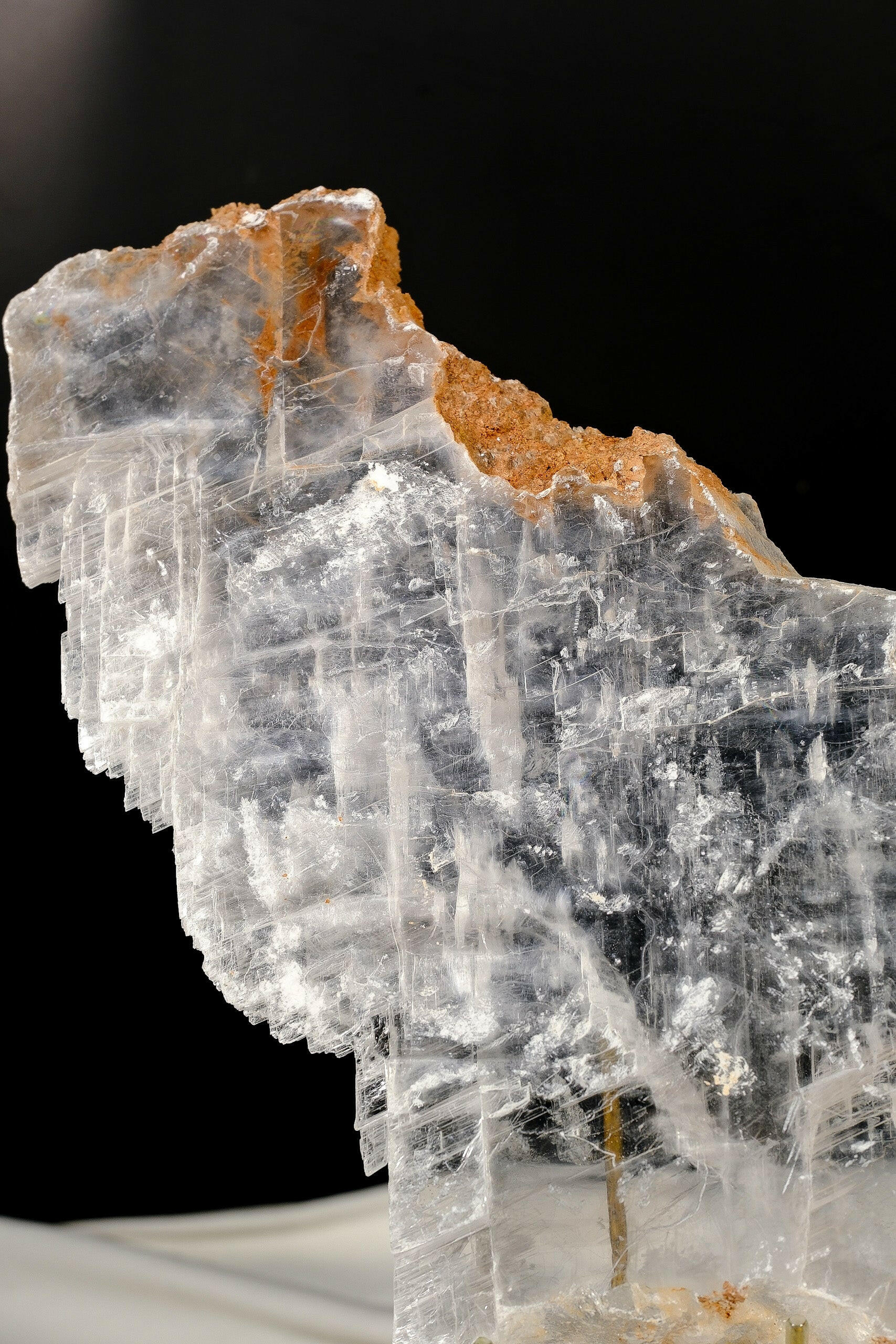 Transparent Selenite Slab Healing Crystal.