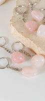 Rose Quartz Keyring