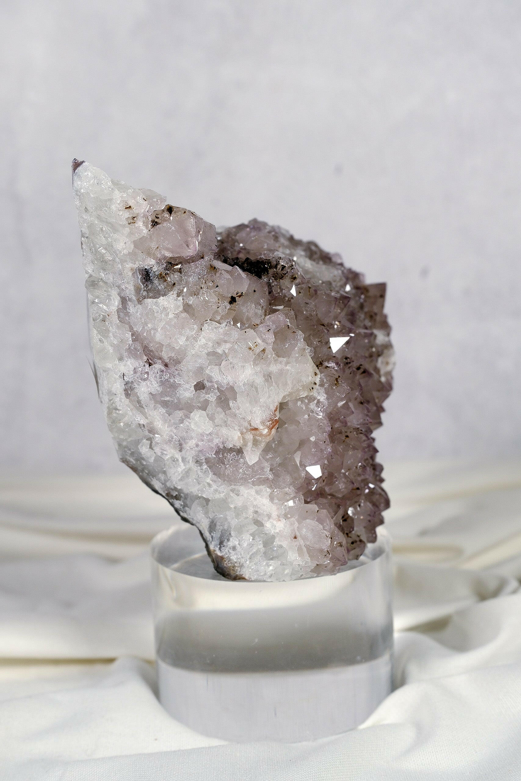Amethyst Cut Base Healing Crystal.