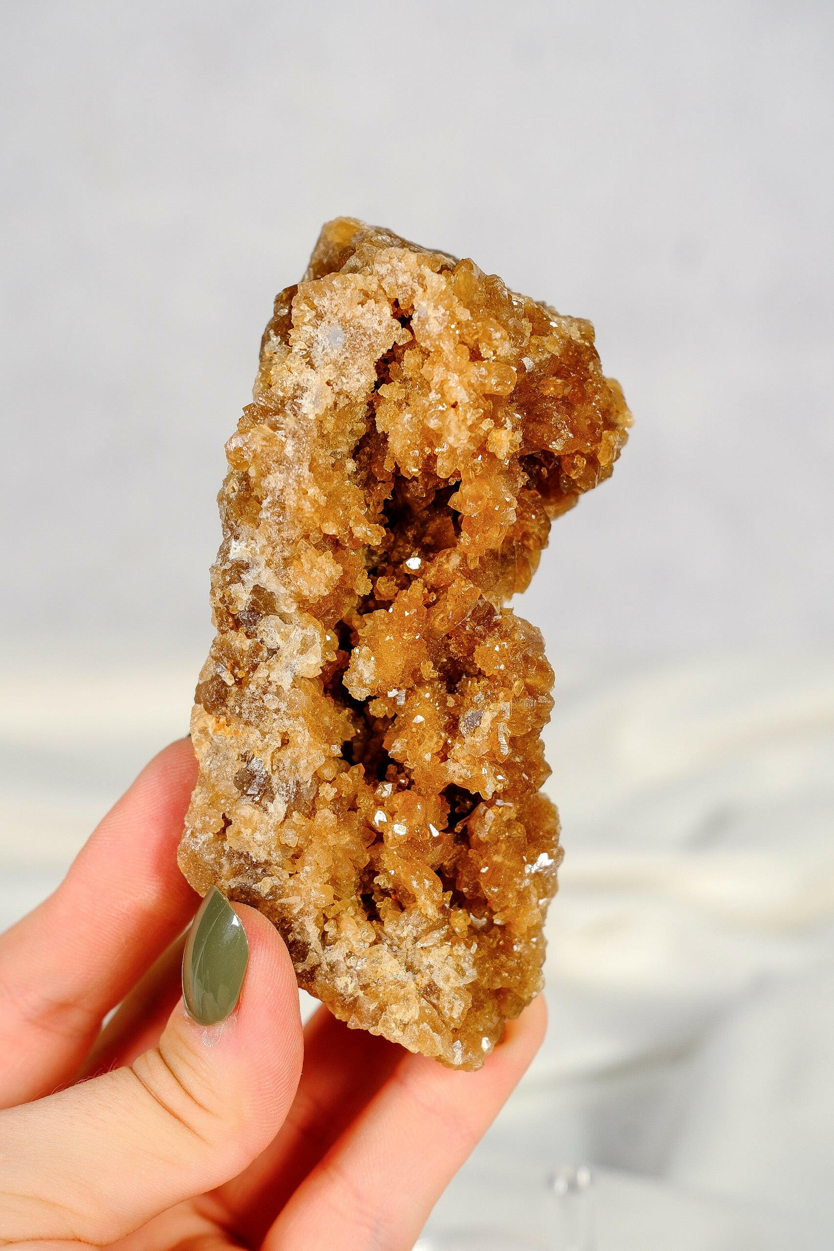 Citrine Cluster Rough Healing Crystal.